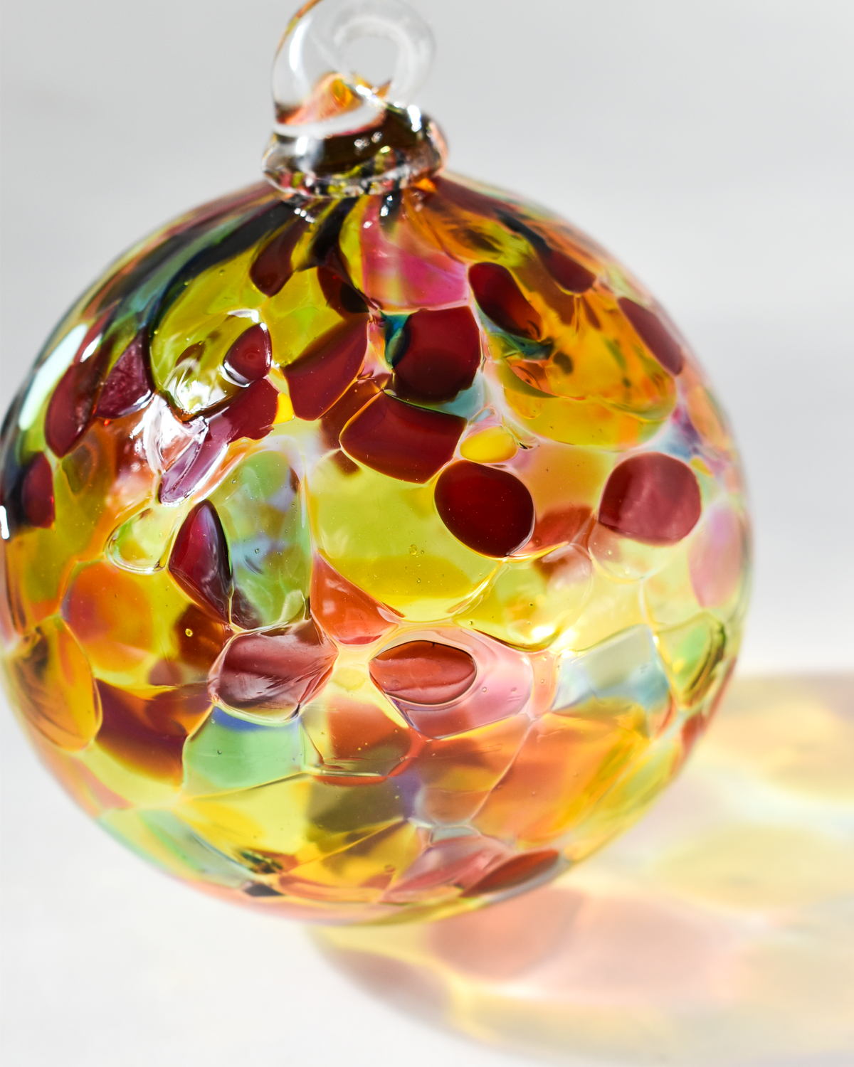 "Tutti Frutti" Confetti Mouthblown Bauble