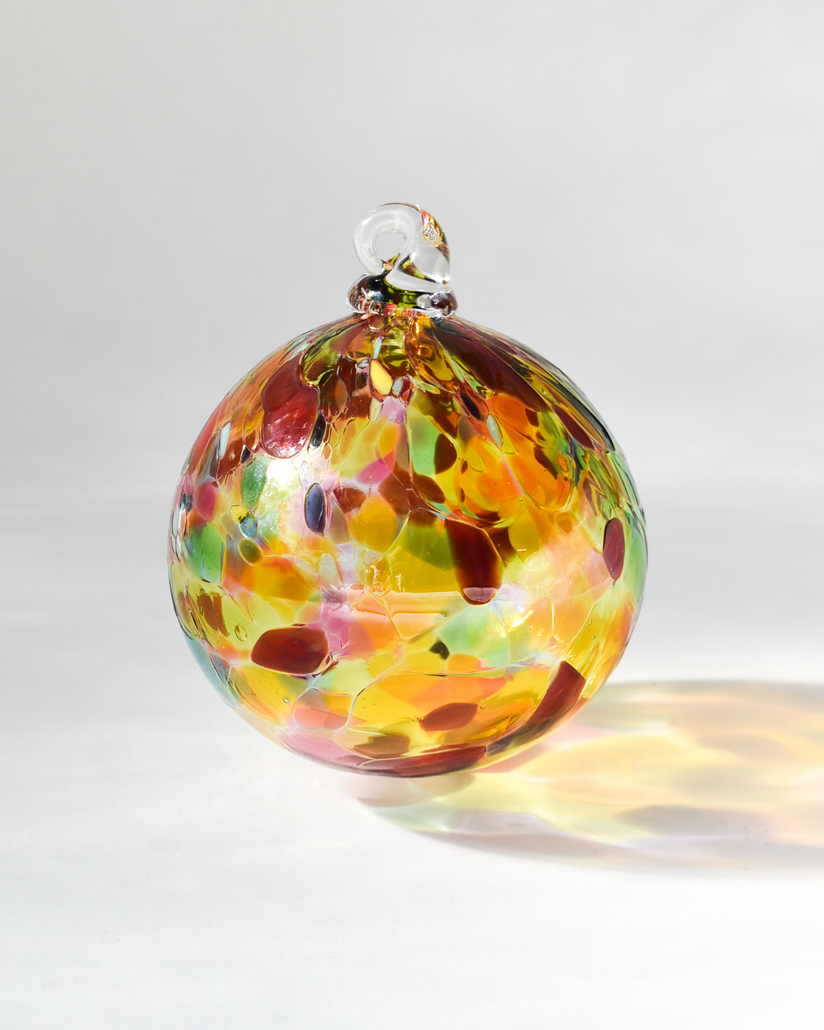 "Tutti Frutti" Confetti Mouthblown Bauble