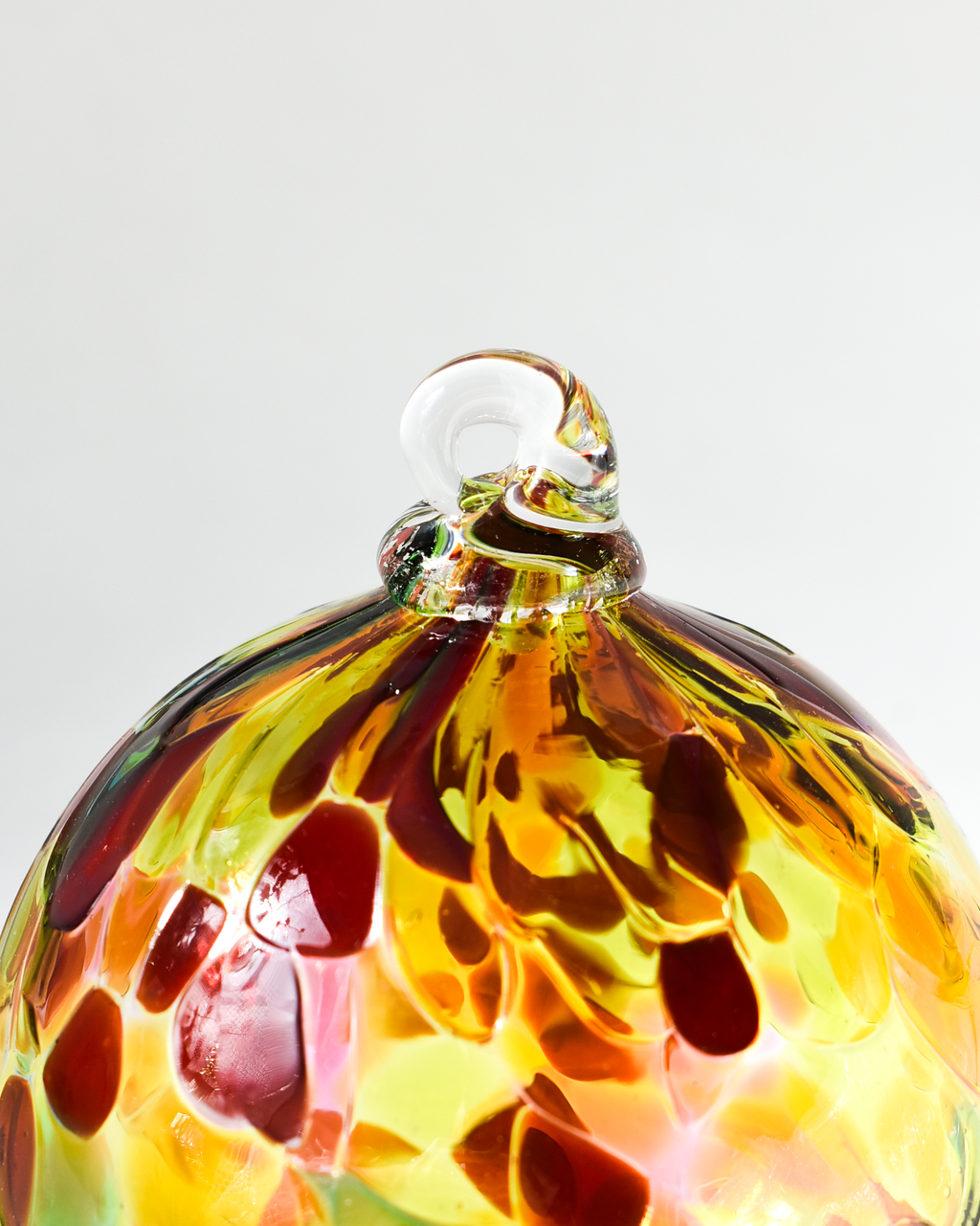 "Warm Sunshine" Confetti Mouthblown Bauble