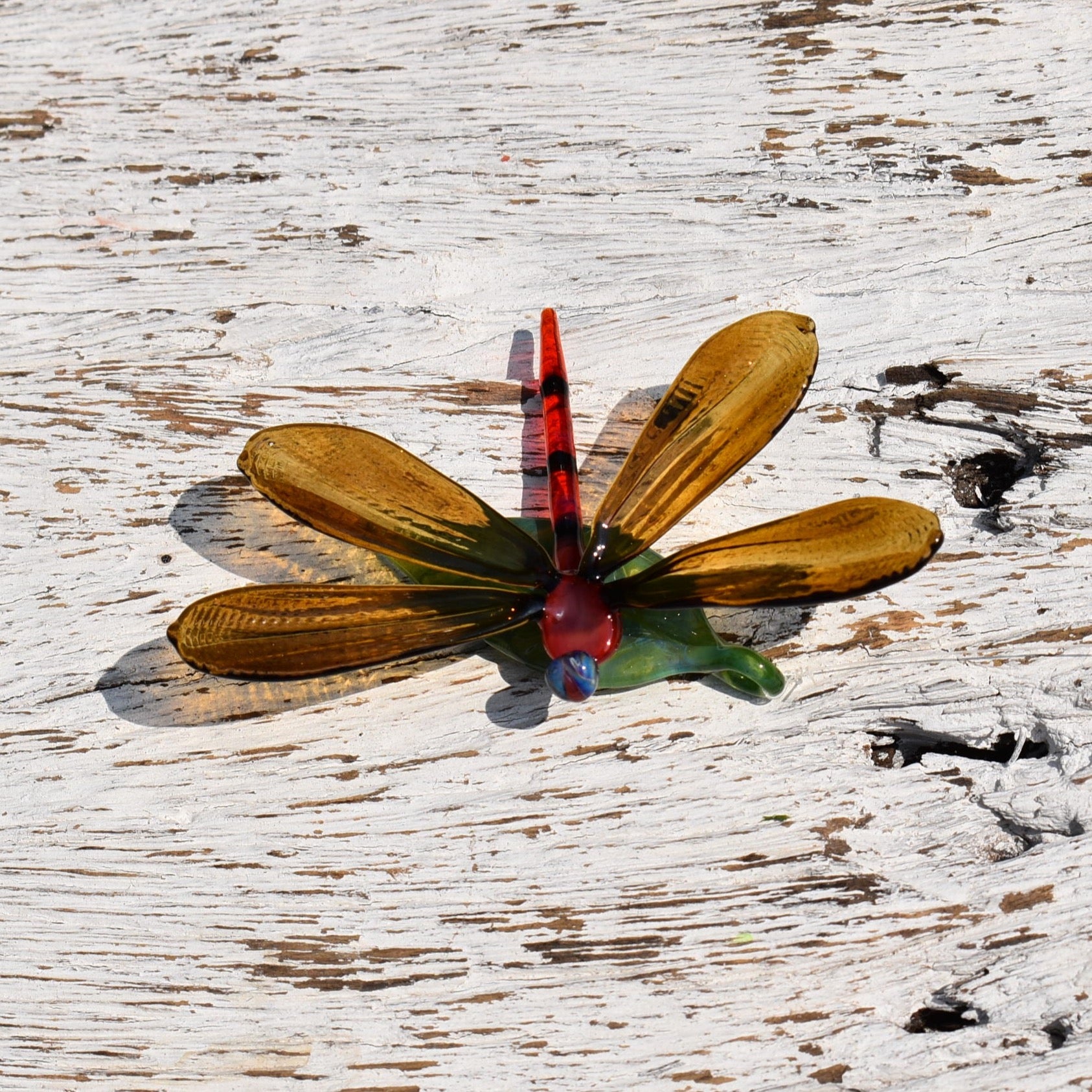 Dragonfly on a Leaf - Corley Studio Shop