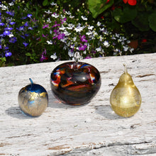 Load image into Gallery viewer, Golden Glass Pear - Corley Studio Shop
