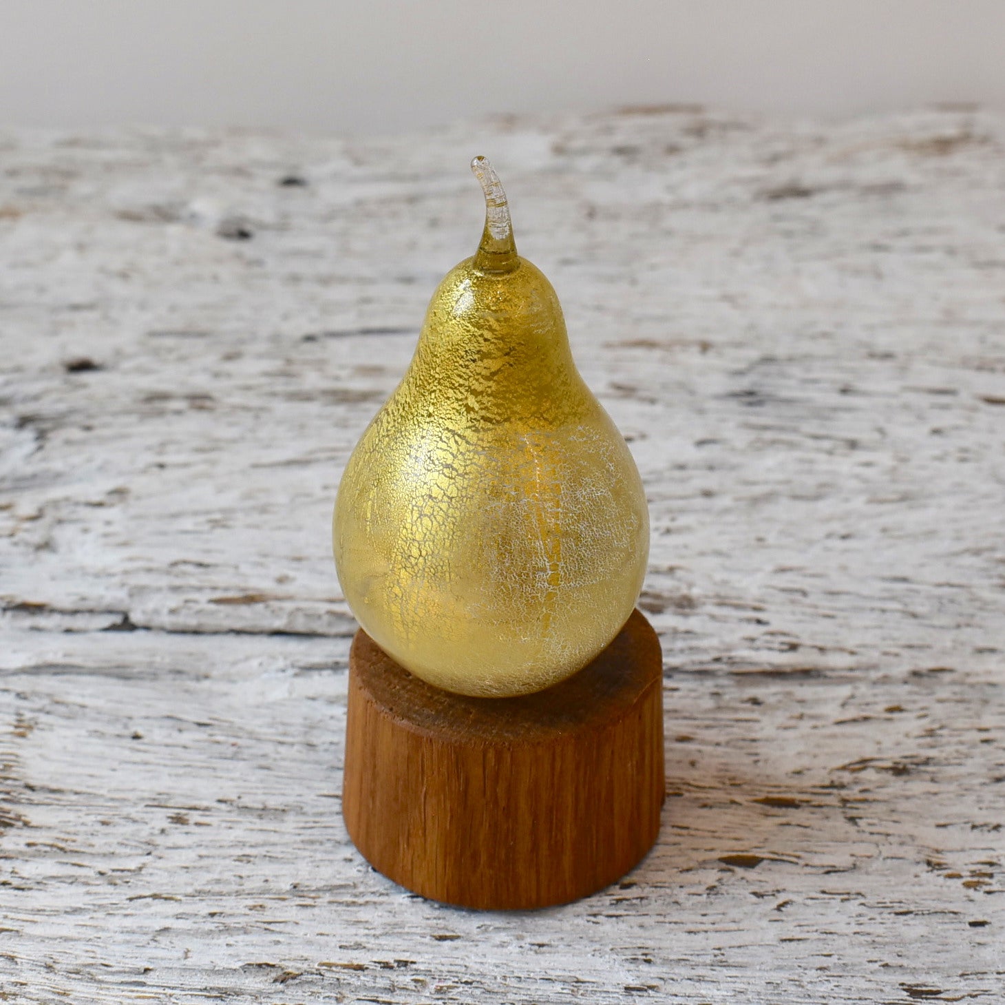 Golden Glass Pear - Corley Studio Shop