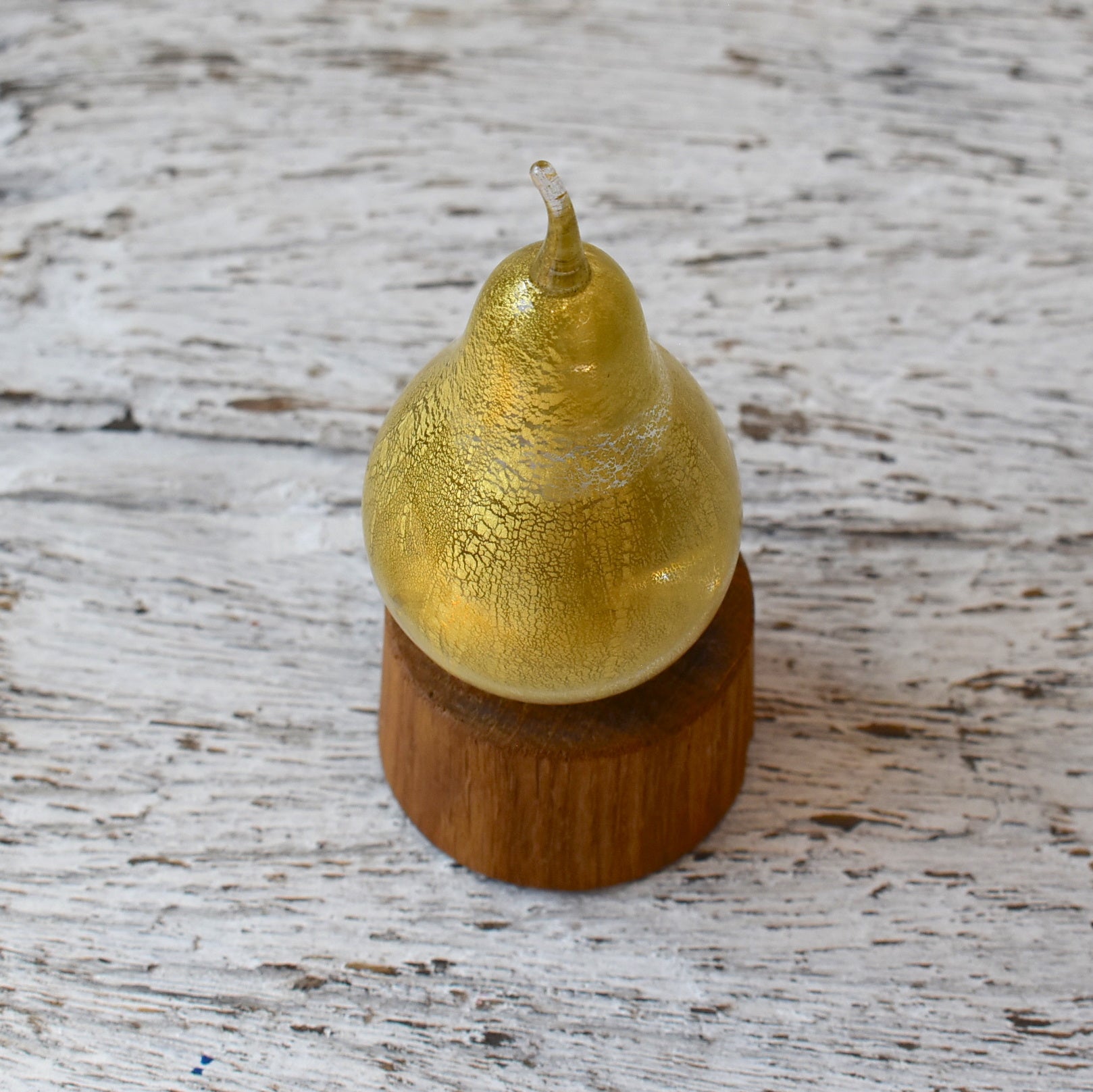 Golden Glass Pear - Corley Studio Shop