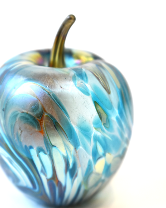 blown glass apple