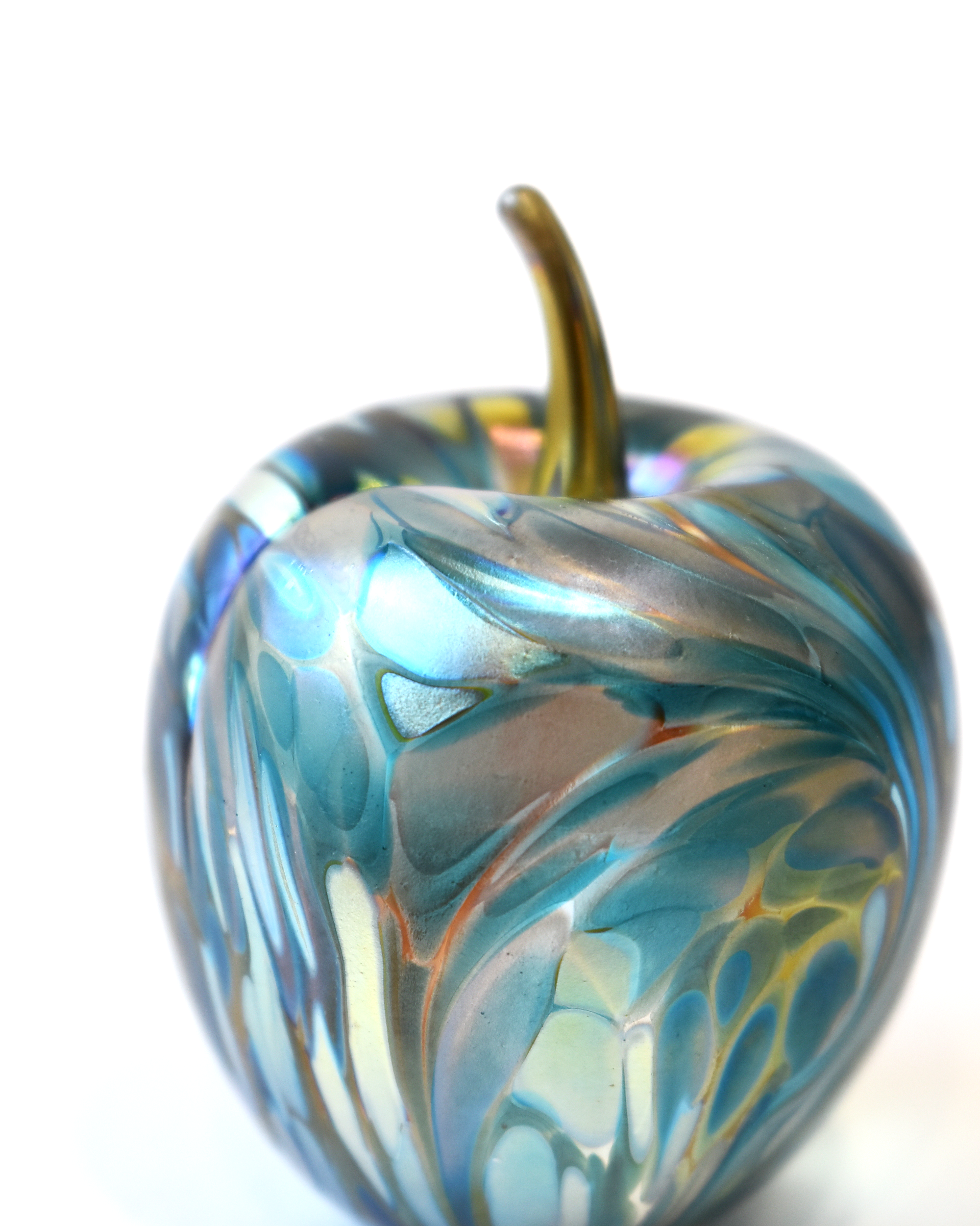 blown glass apple