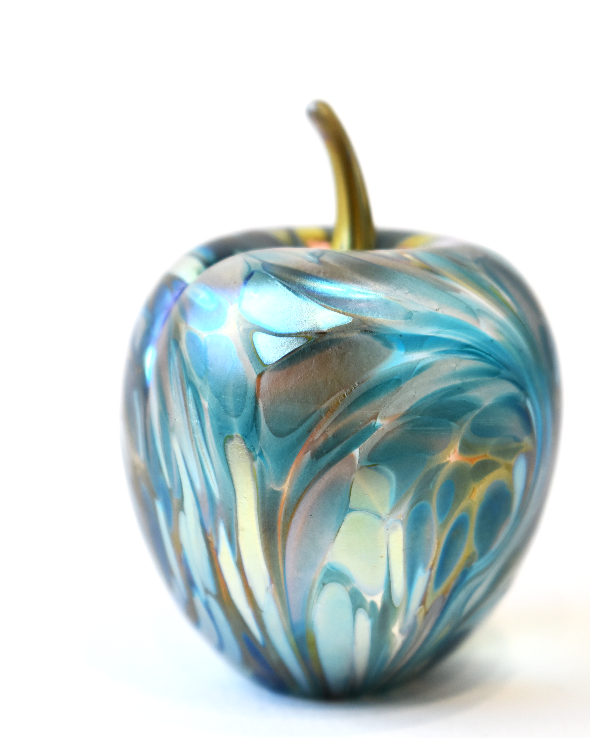 blown glass apple