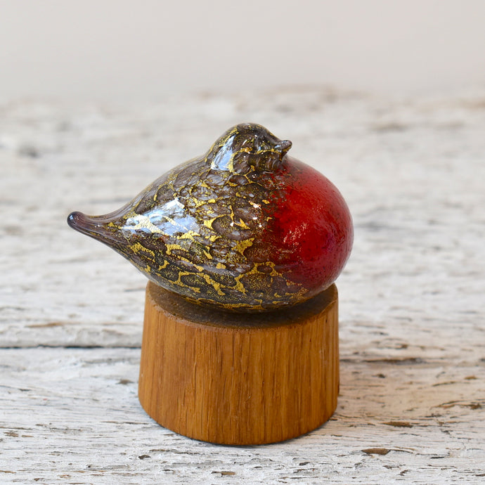 Robin with Gold Leaf - Corley Studio Shop