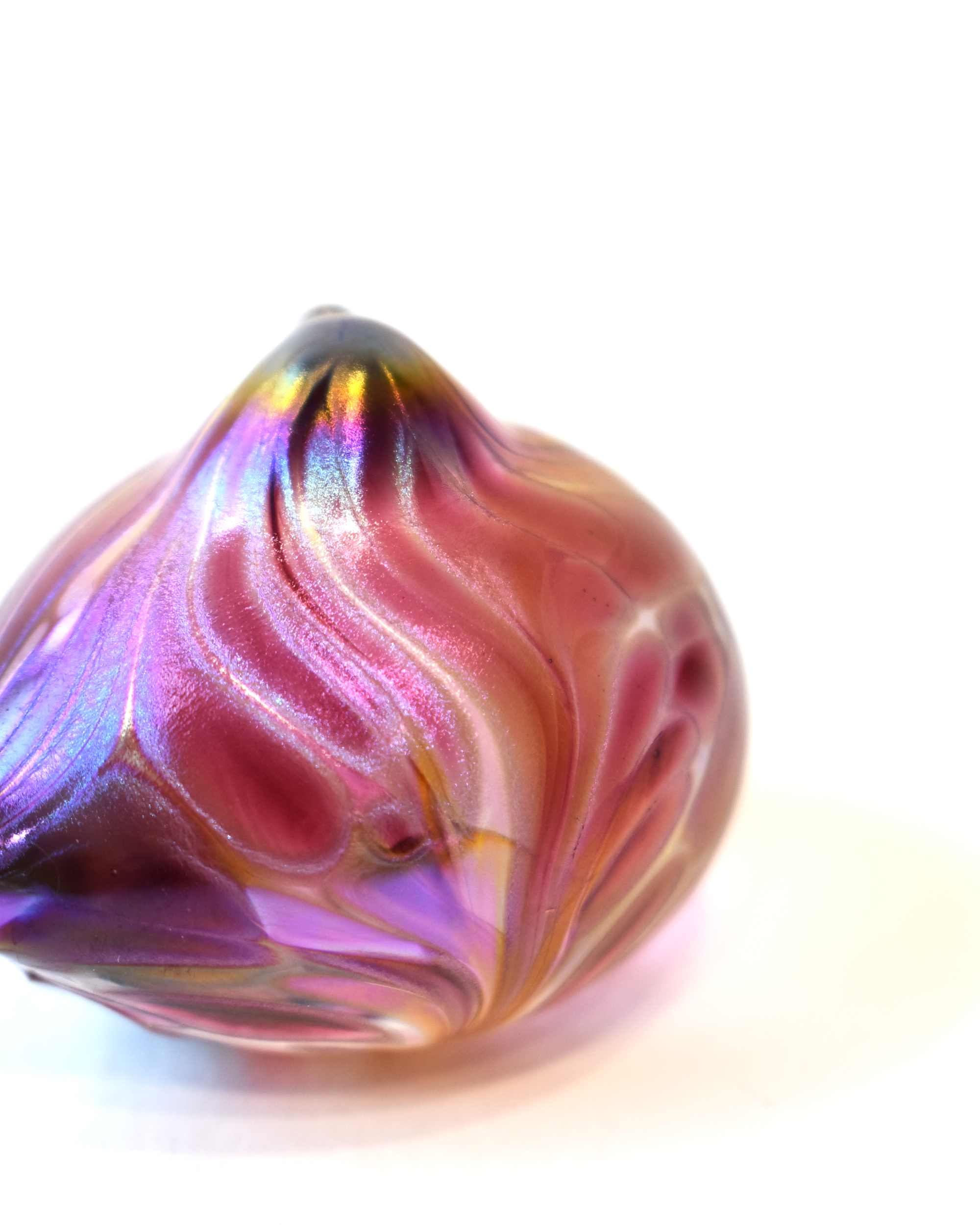 blown glass bird