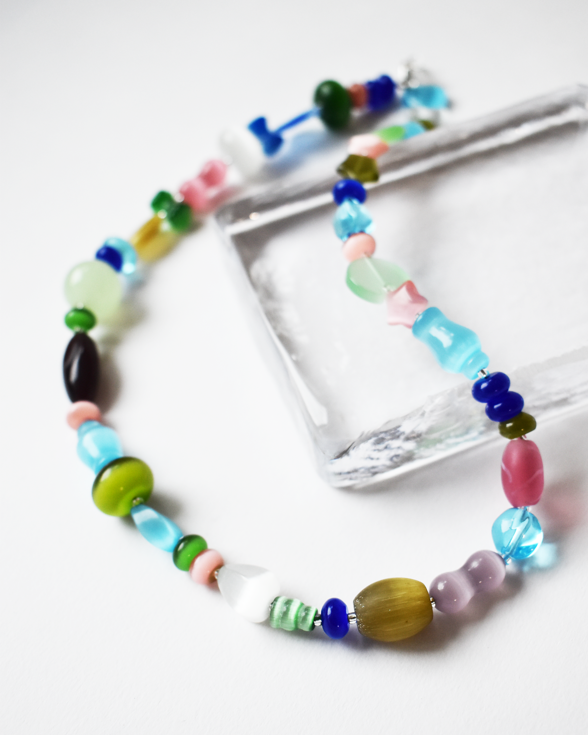 Colourful Mixed Bead Necklace