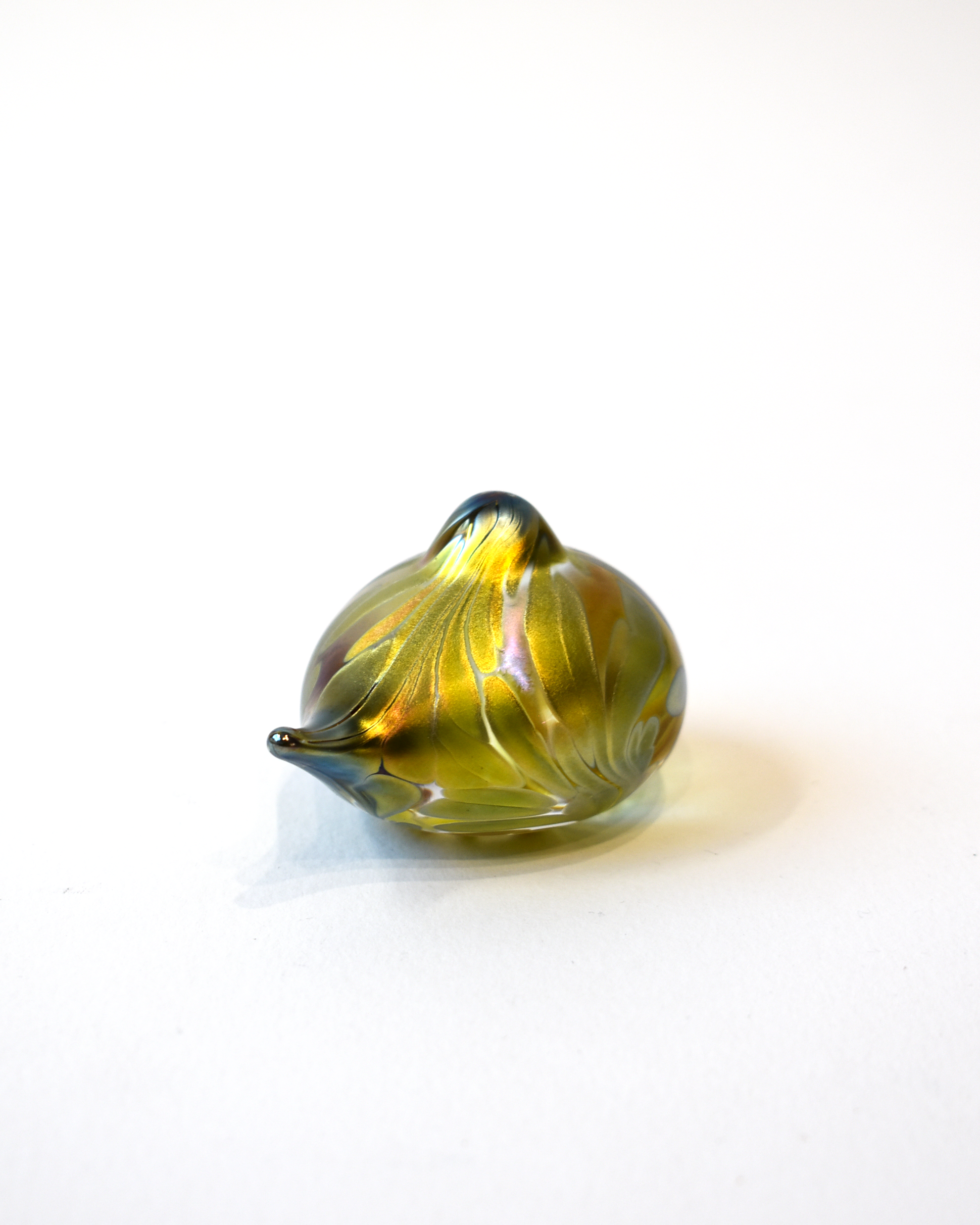blown glass bird