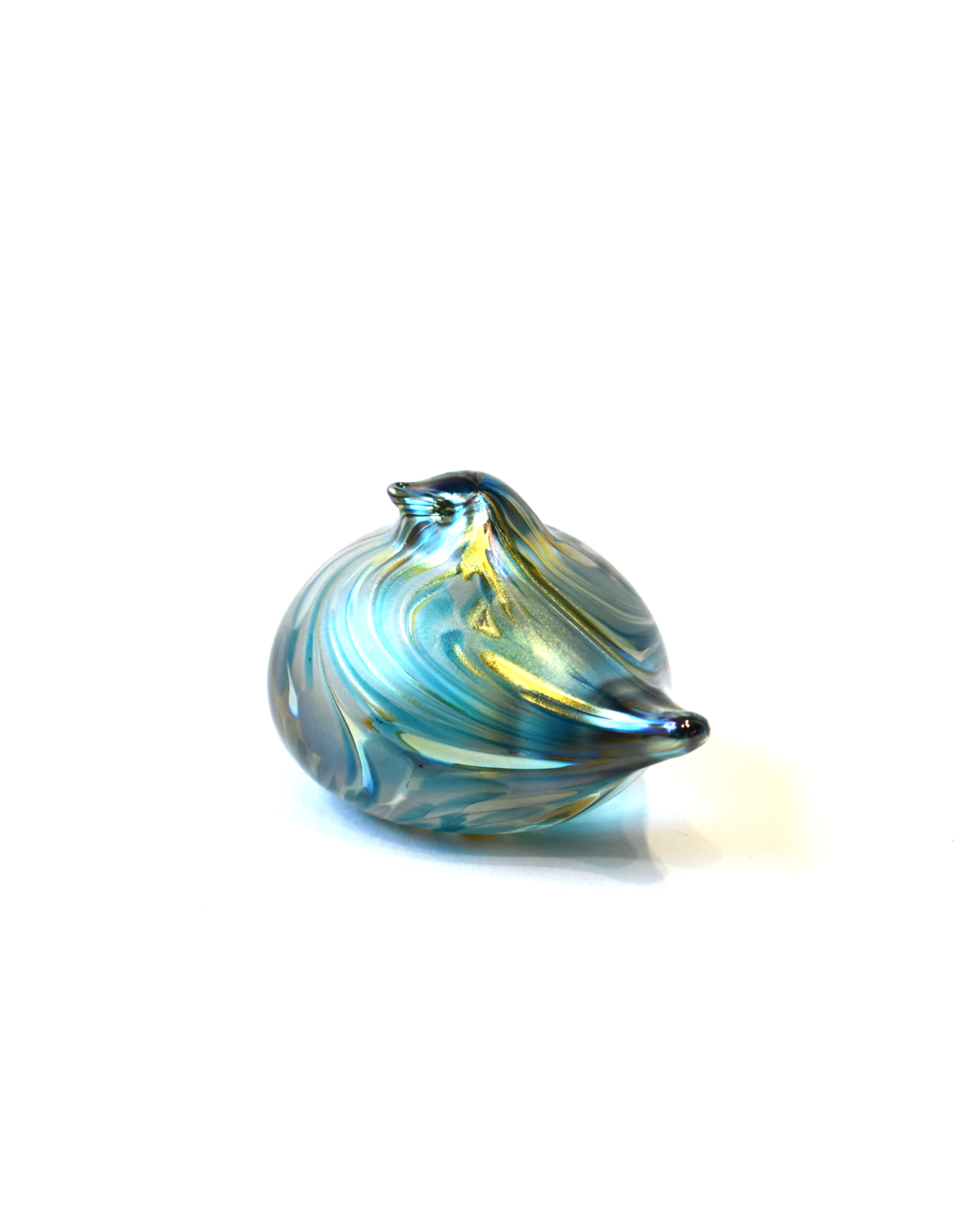 blown glass bird