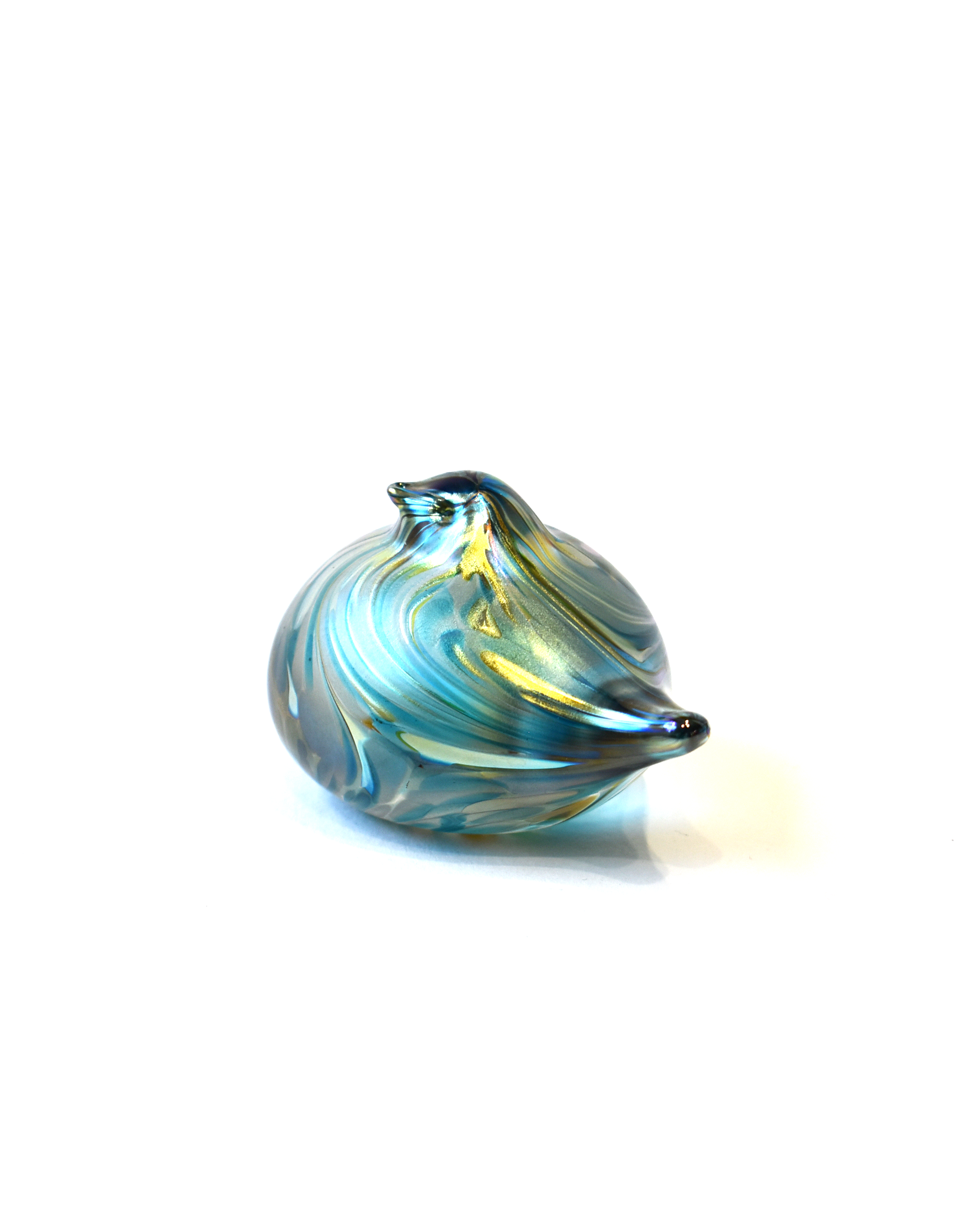blown glass bird