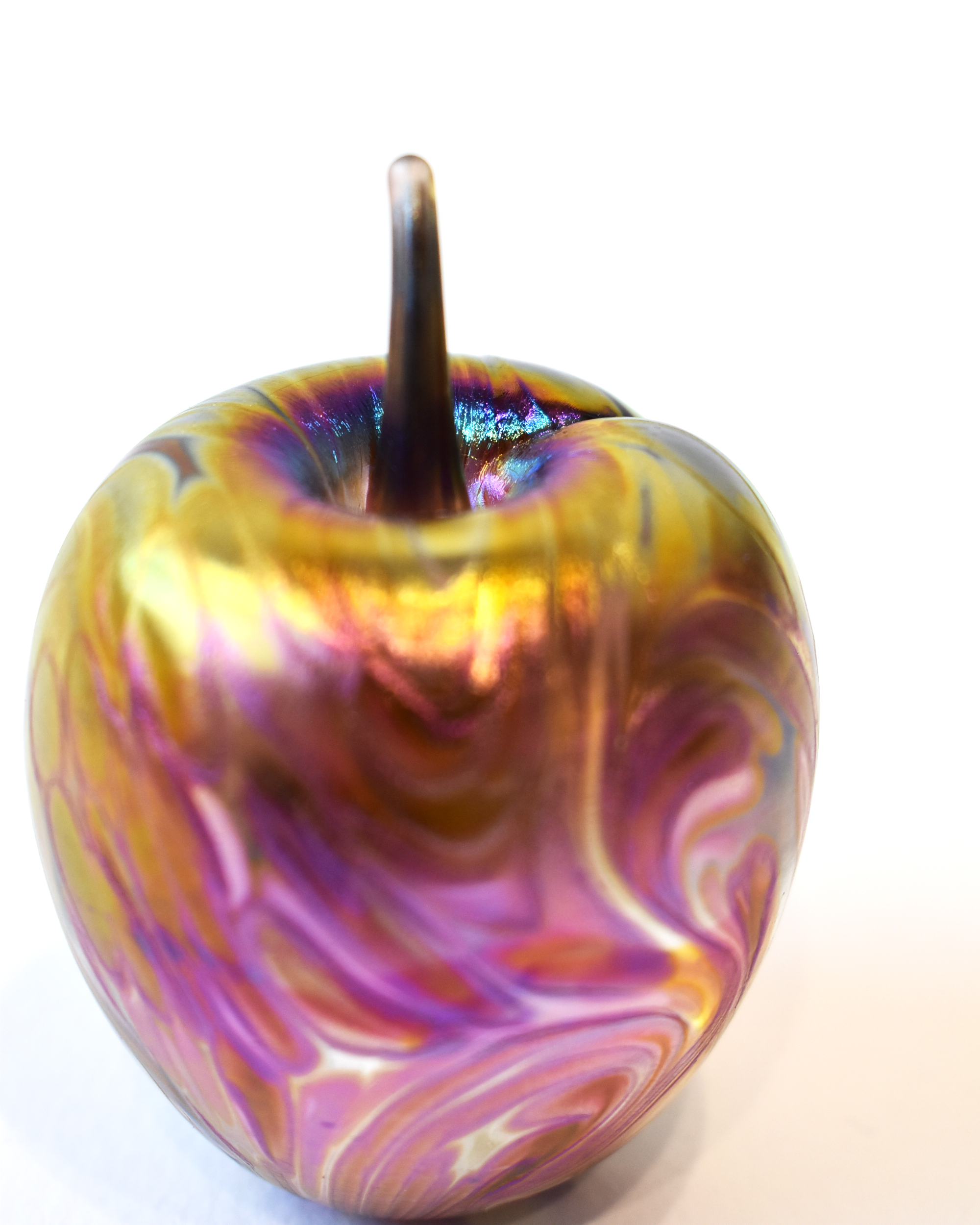 blown glass apple