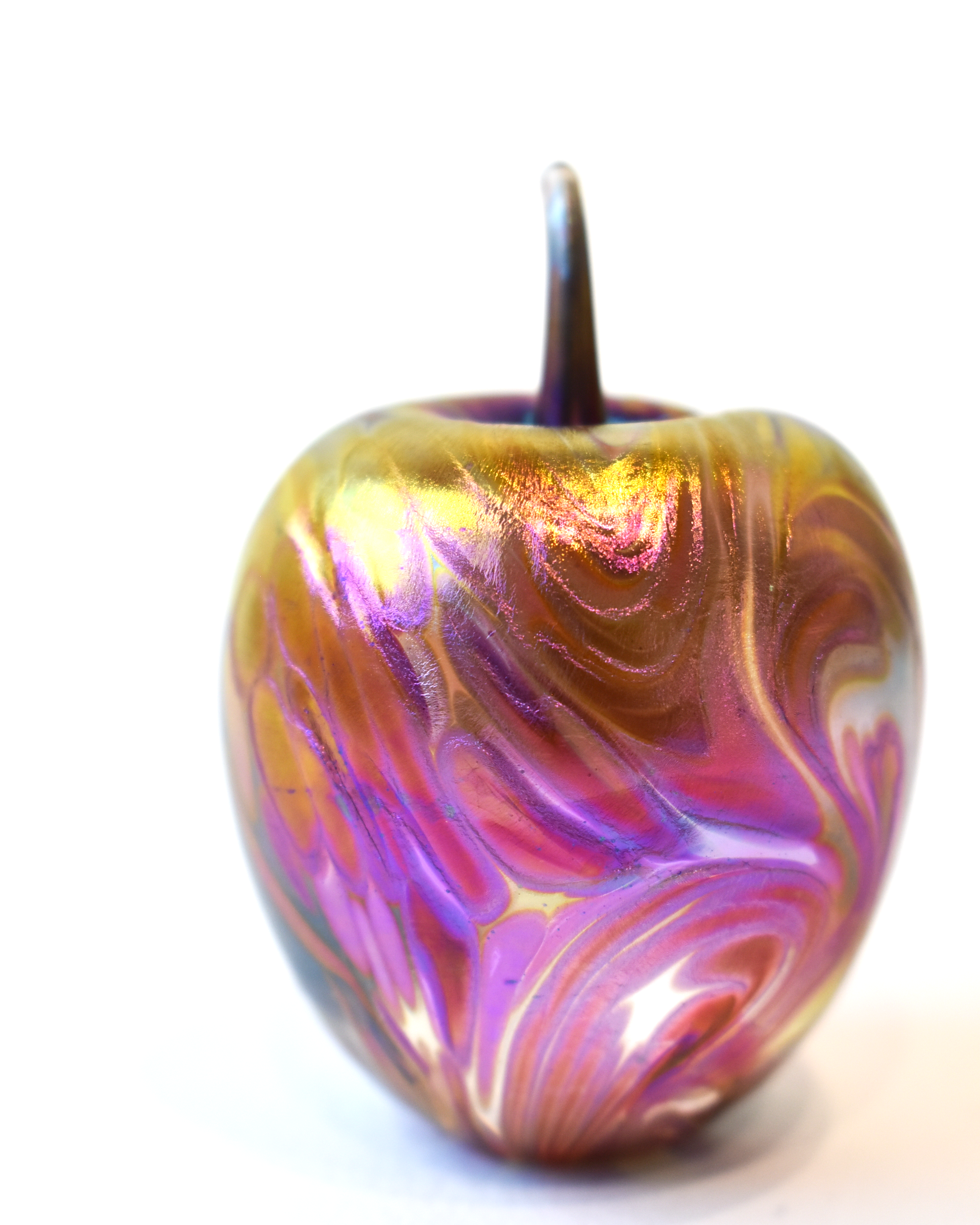 blown glass apple