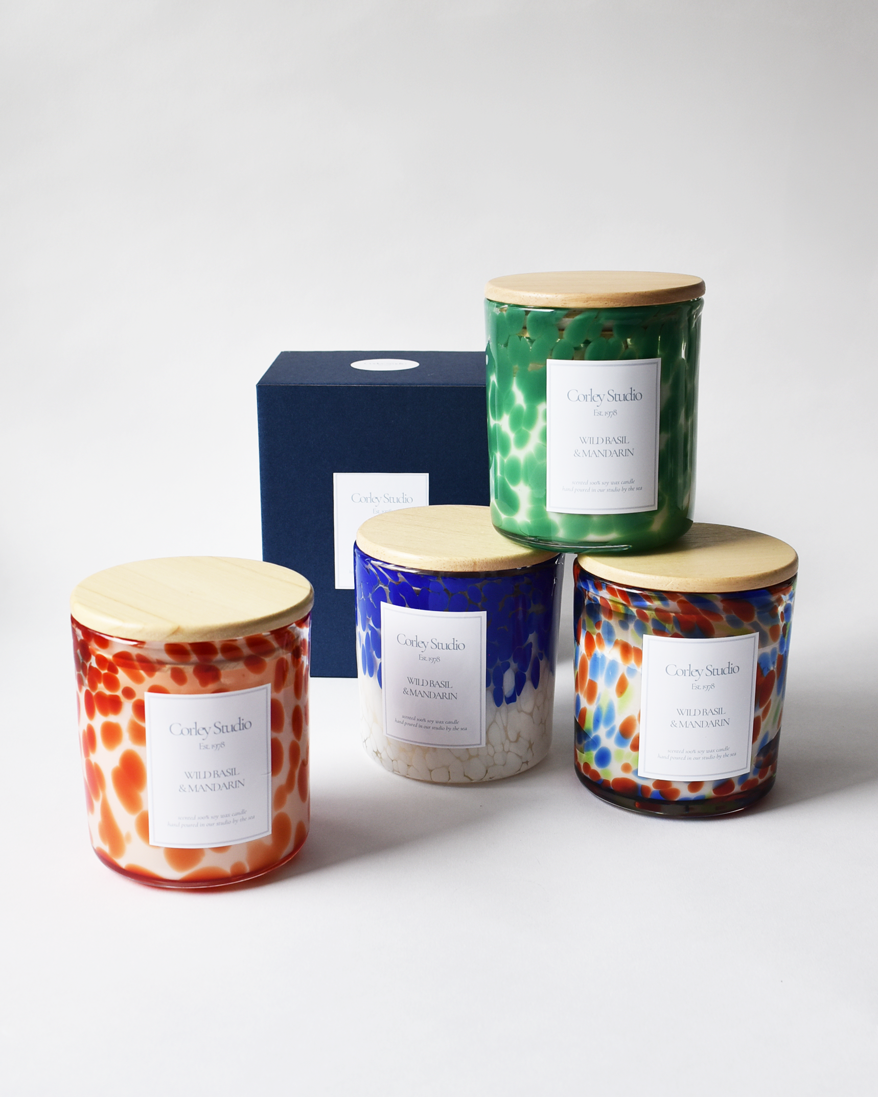 Wild Basil & Mandarin Candle (Large)