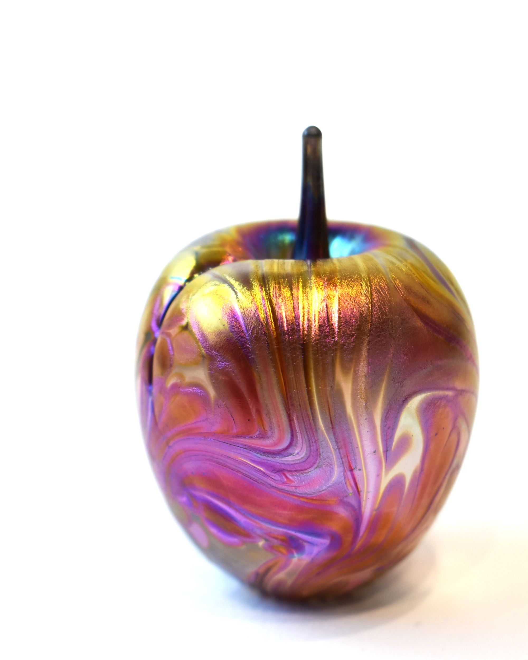 blown glass apple