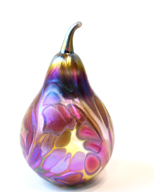 blown glass pear