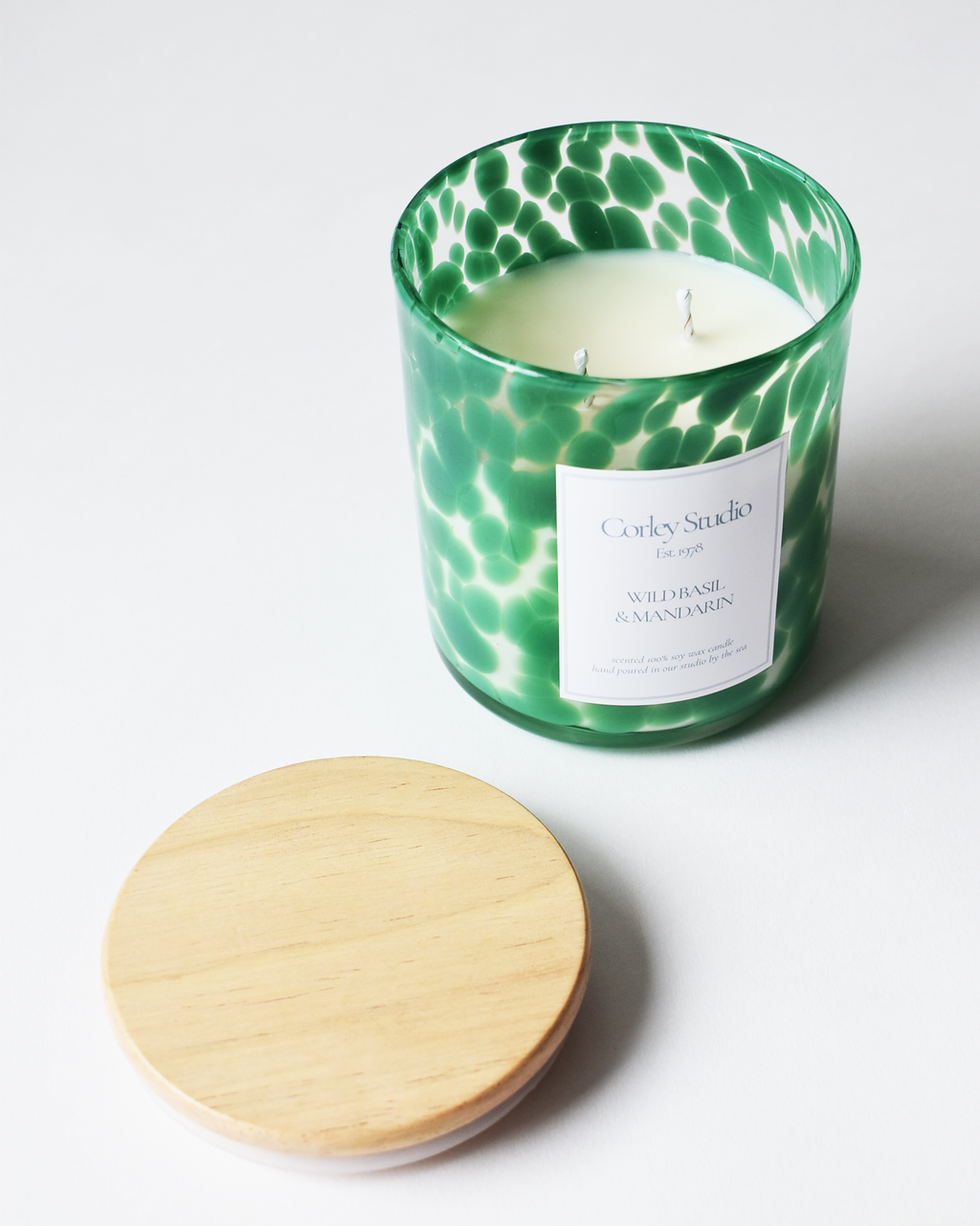 Wild Basil & Mandarin Candle (Large)