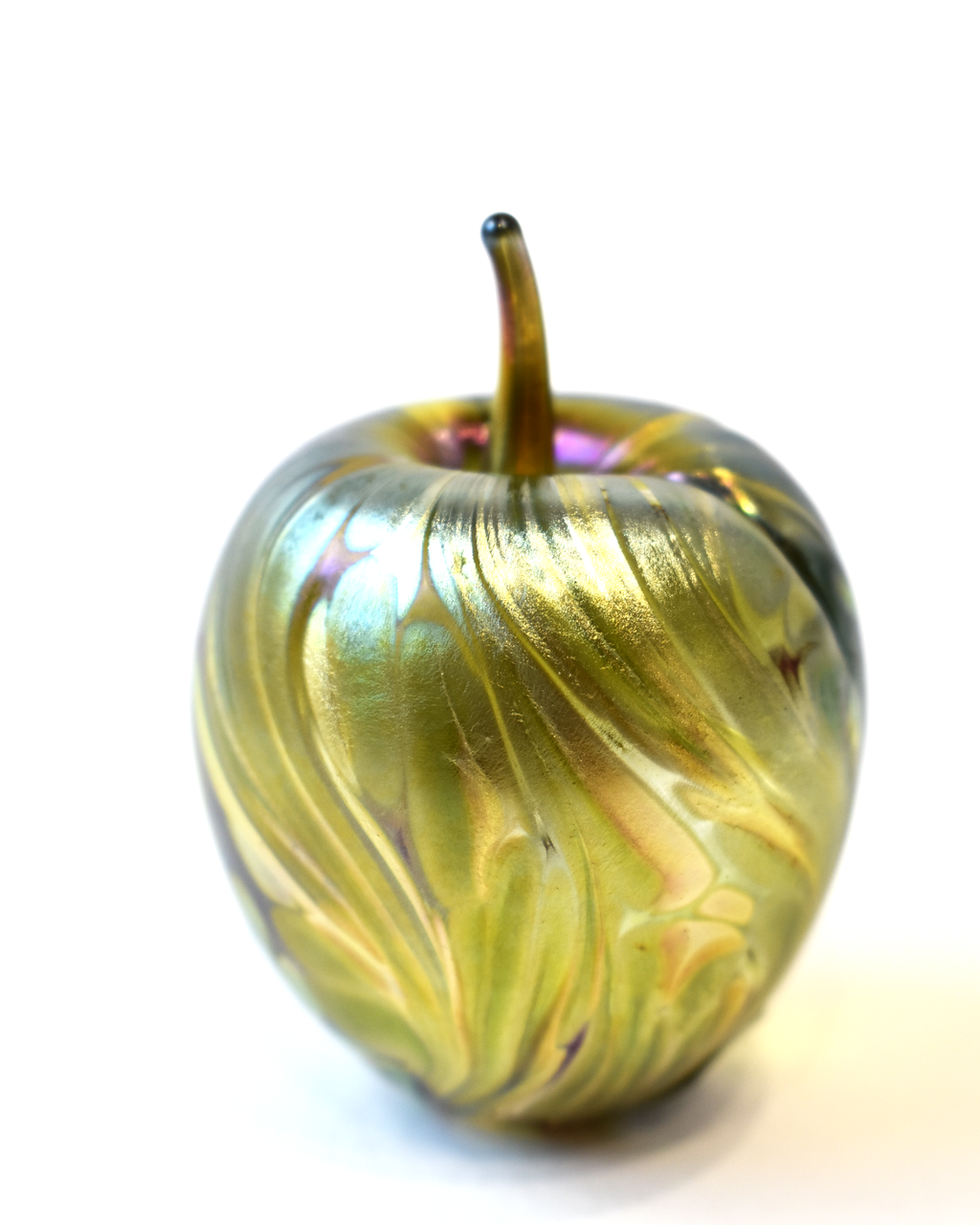 blown glass apple