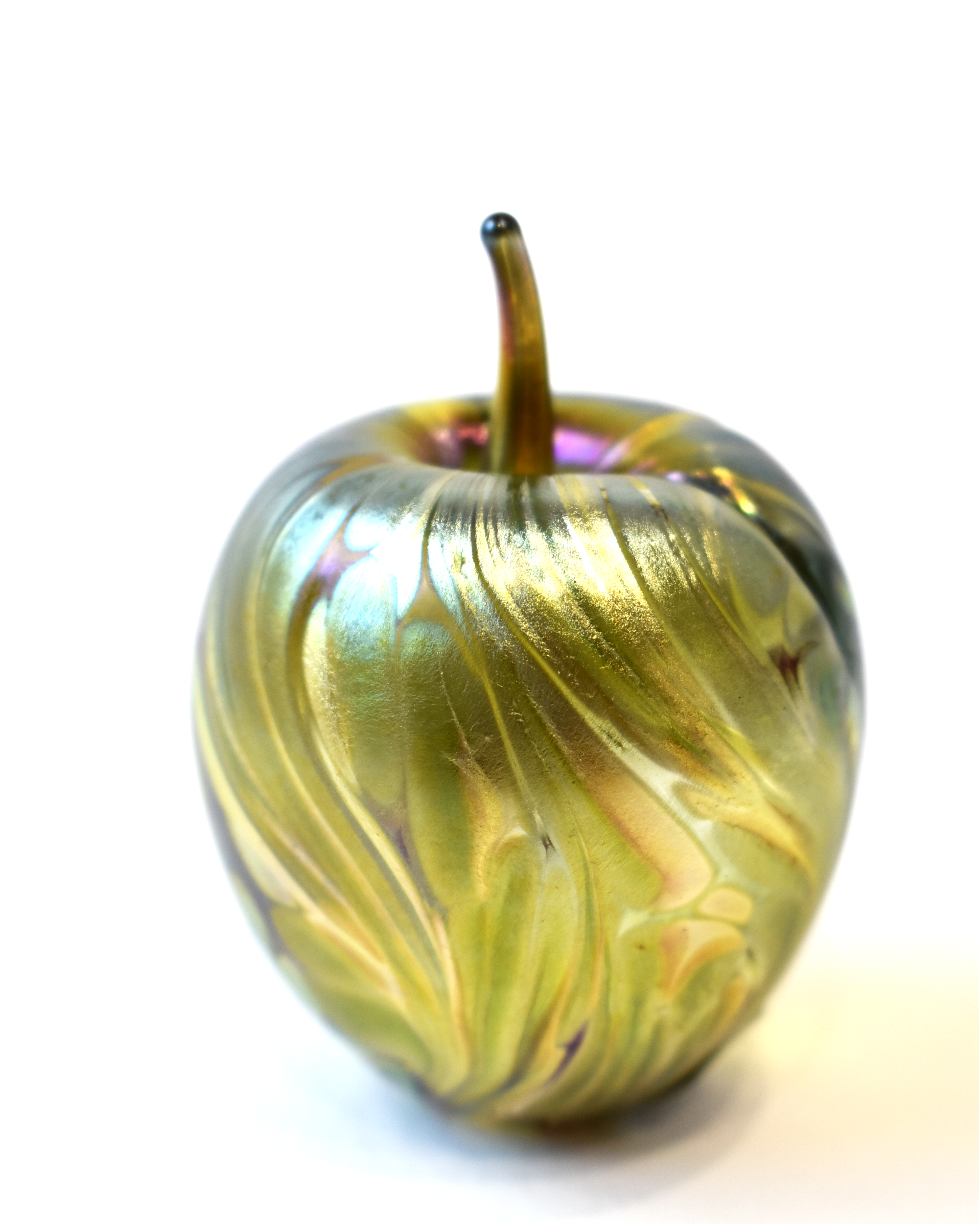 blown glass apple