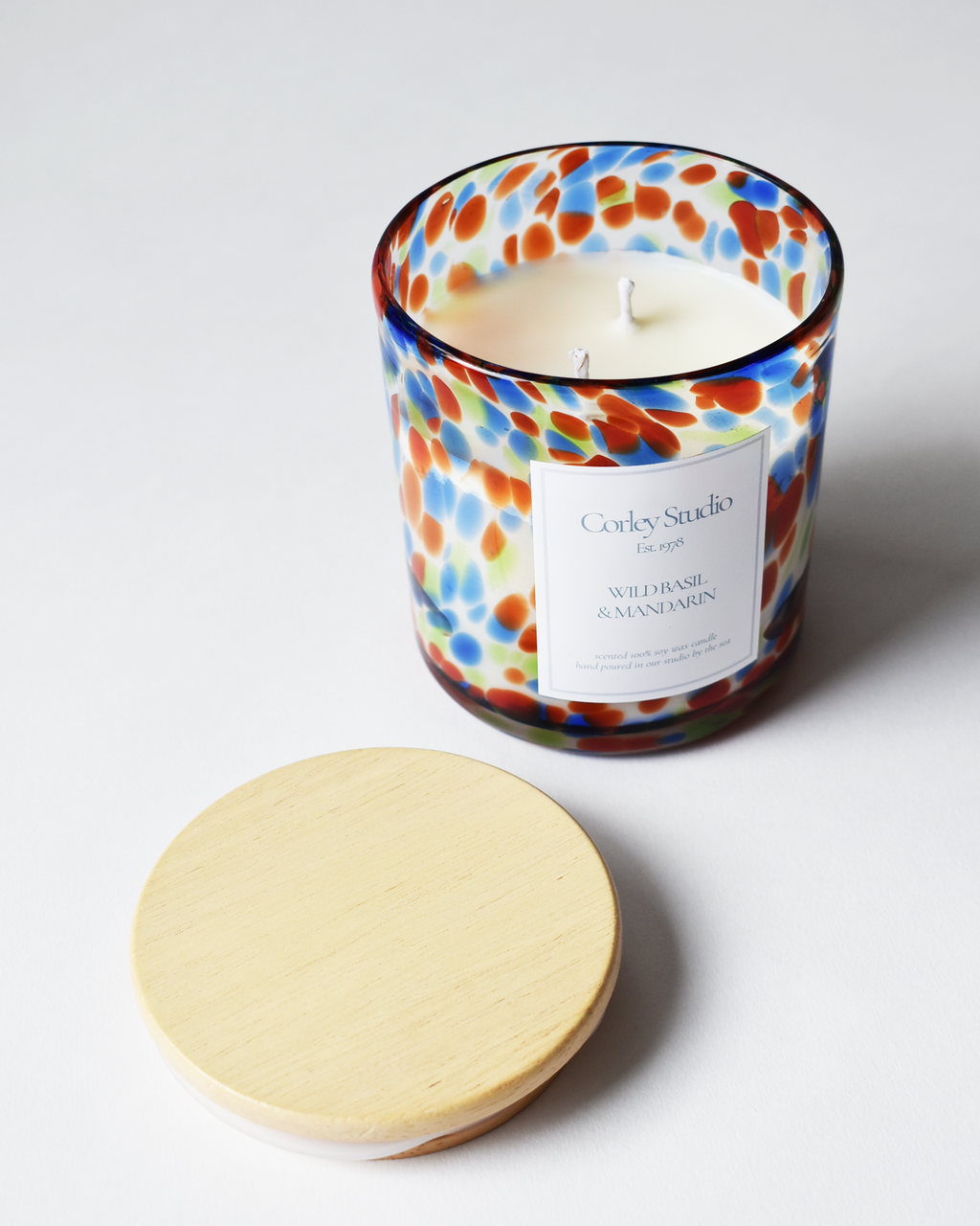Wild Basil & Mandarin Candle (Large)