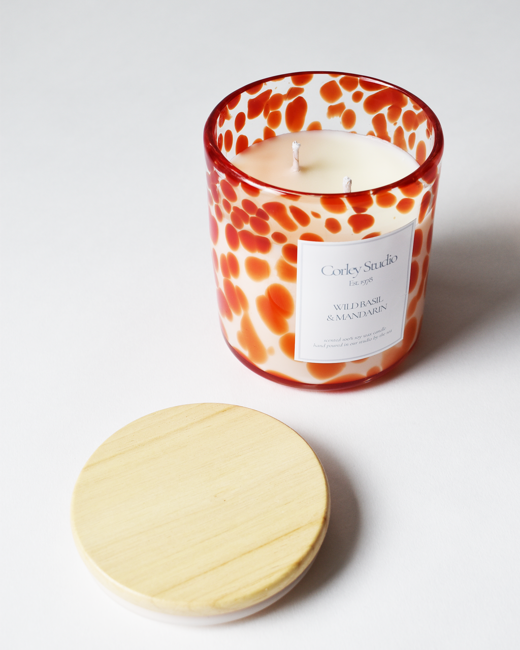 Wild Basil & Mandarin Candle (Large)
