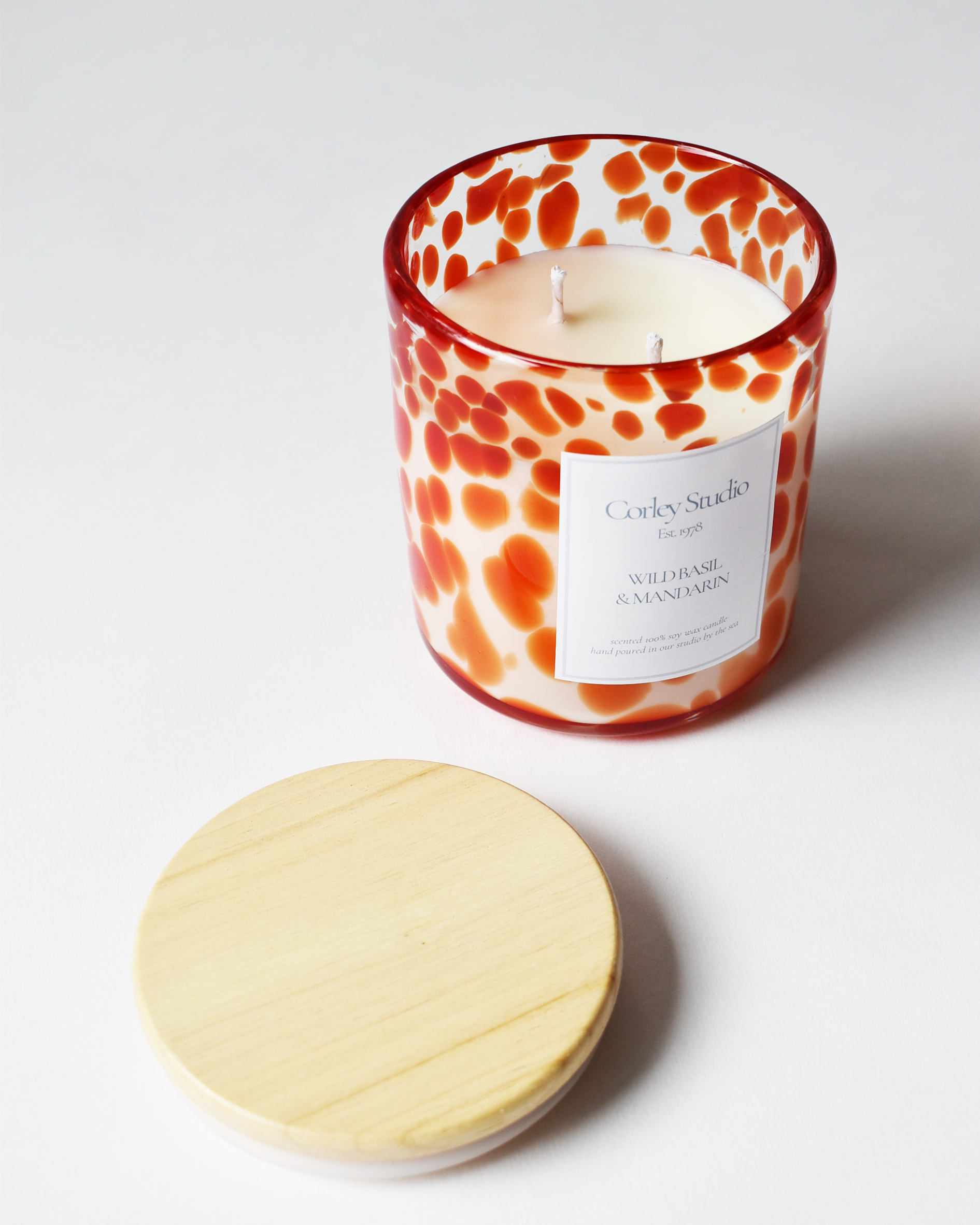 Wild Basil & Mandarin Candle (Large)