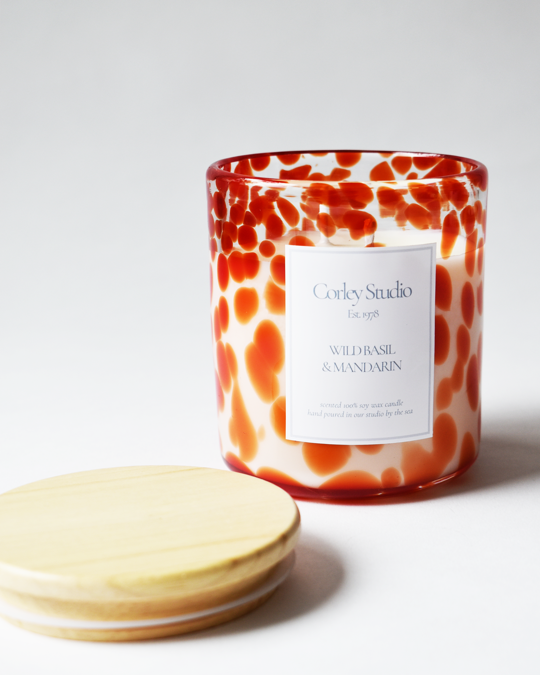 Wild Basil & Mandarin Candle (Large)