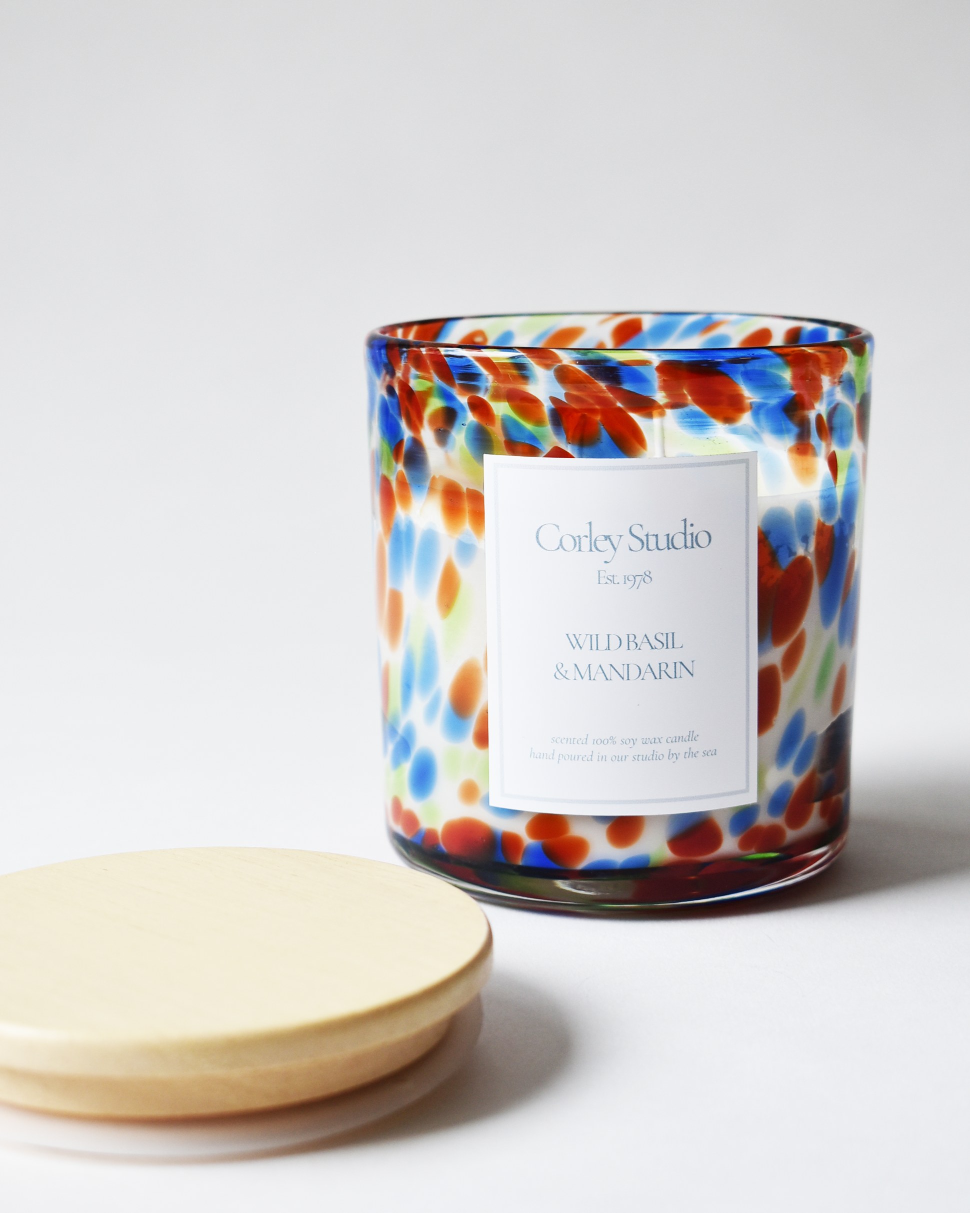 Wild Basil & Mandarin Candle (Large)