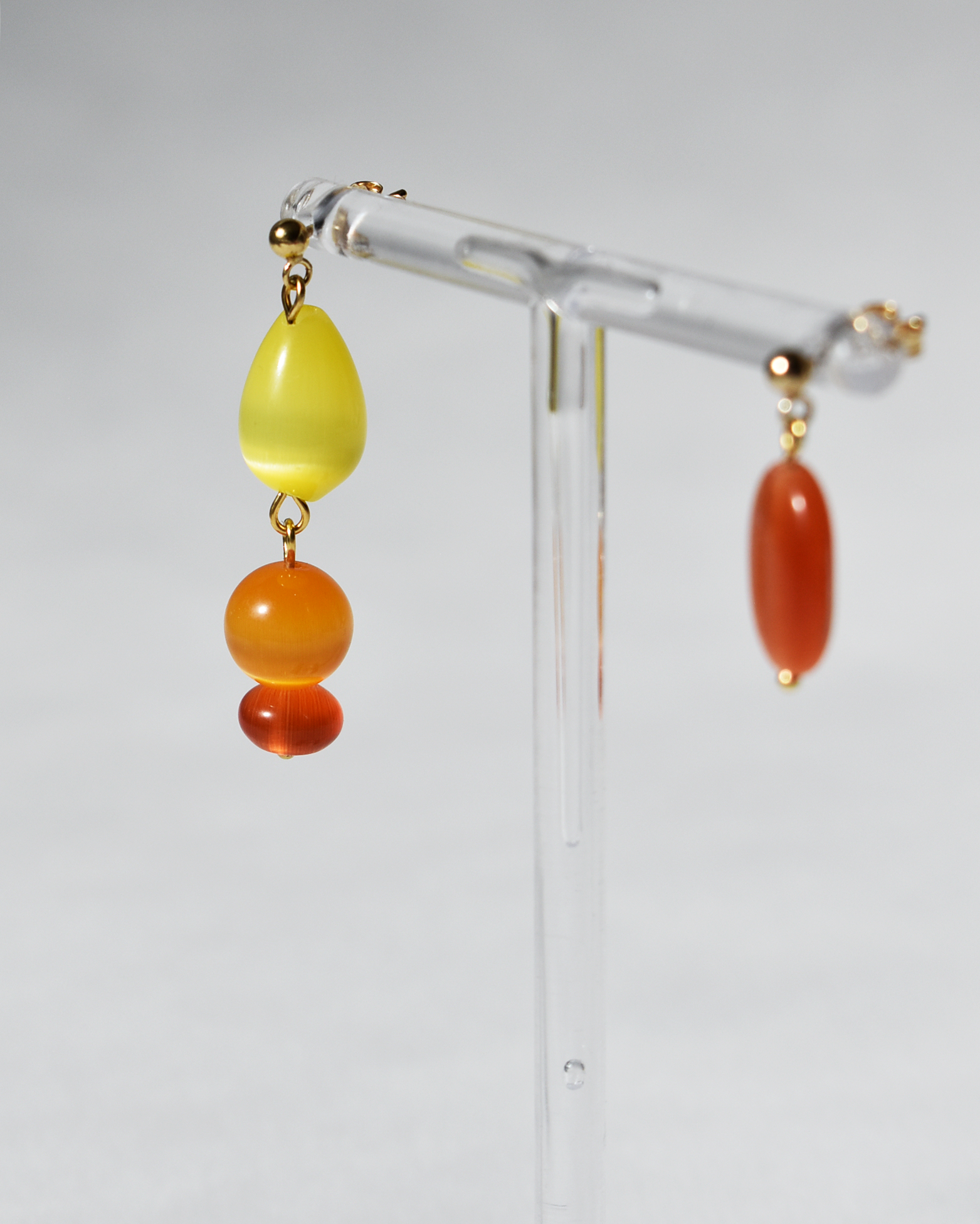 Mismatched 'Sunburst' Earrings