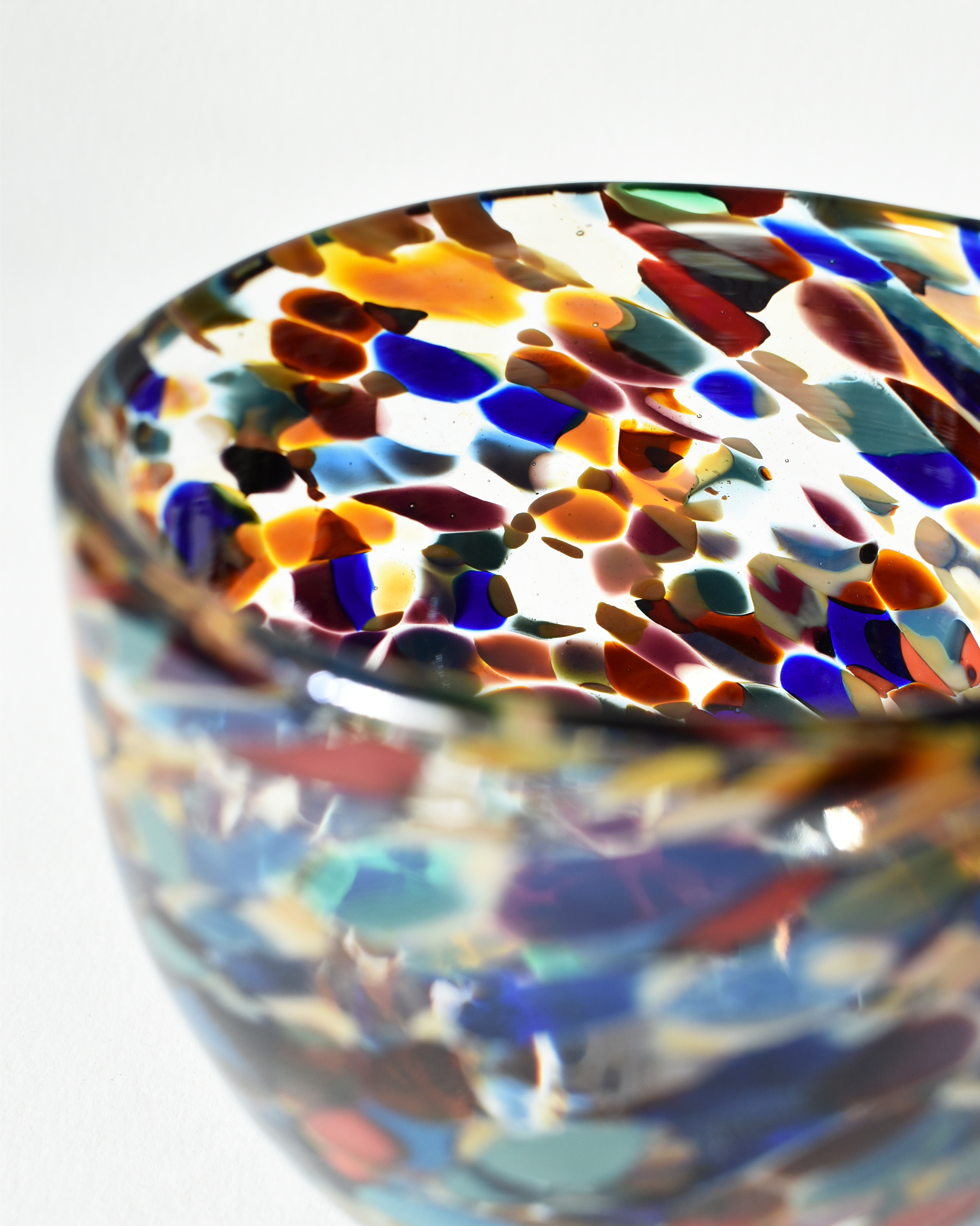 'Autumnal Tones' Confetti Nut Bowl (S)