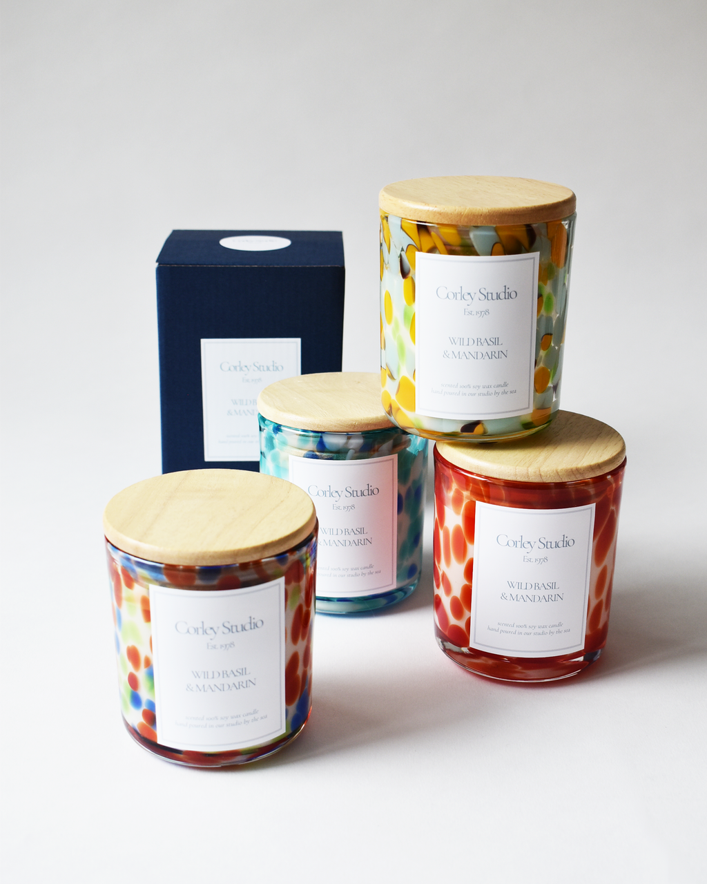 Wild Basil & Mandarin Candle (Small)