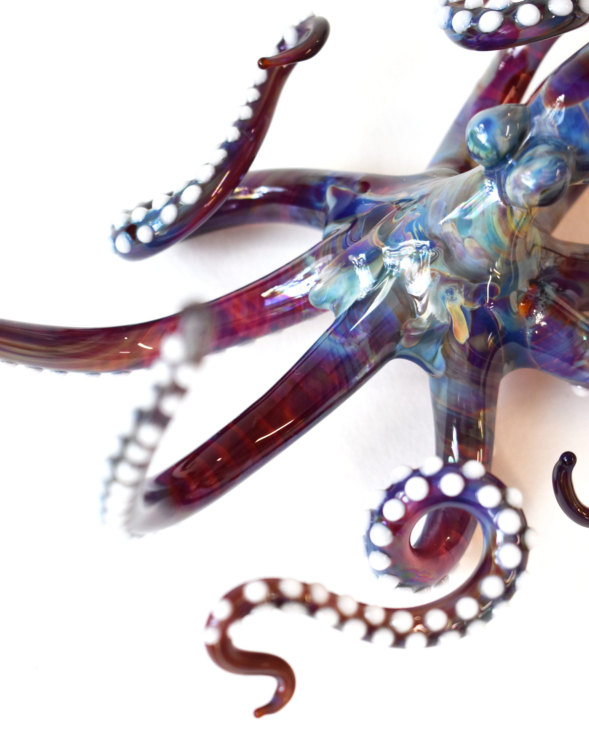'Octopus' Glass Sculpture