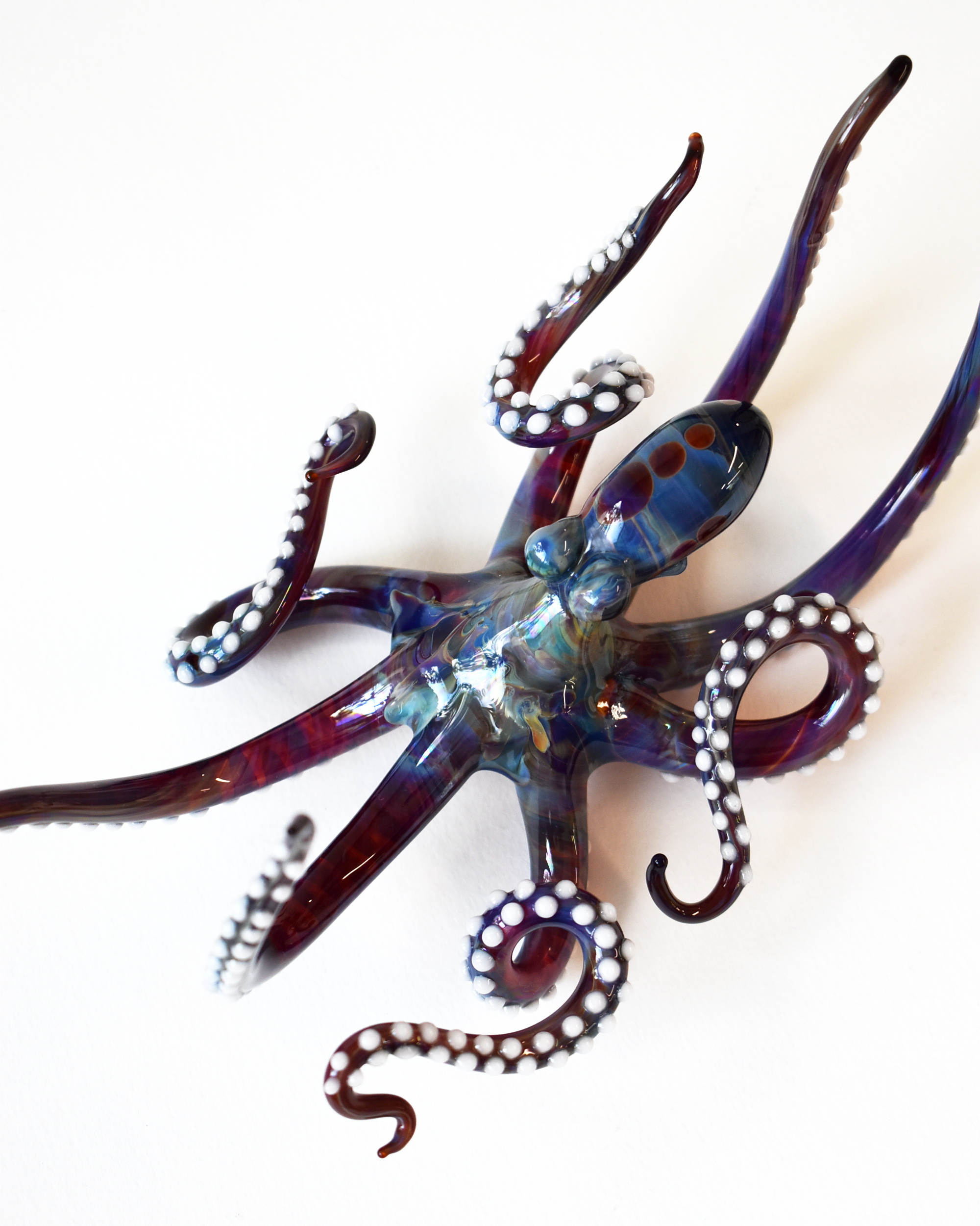 'Octopus' Glass Sculpture