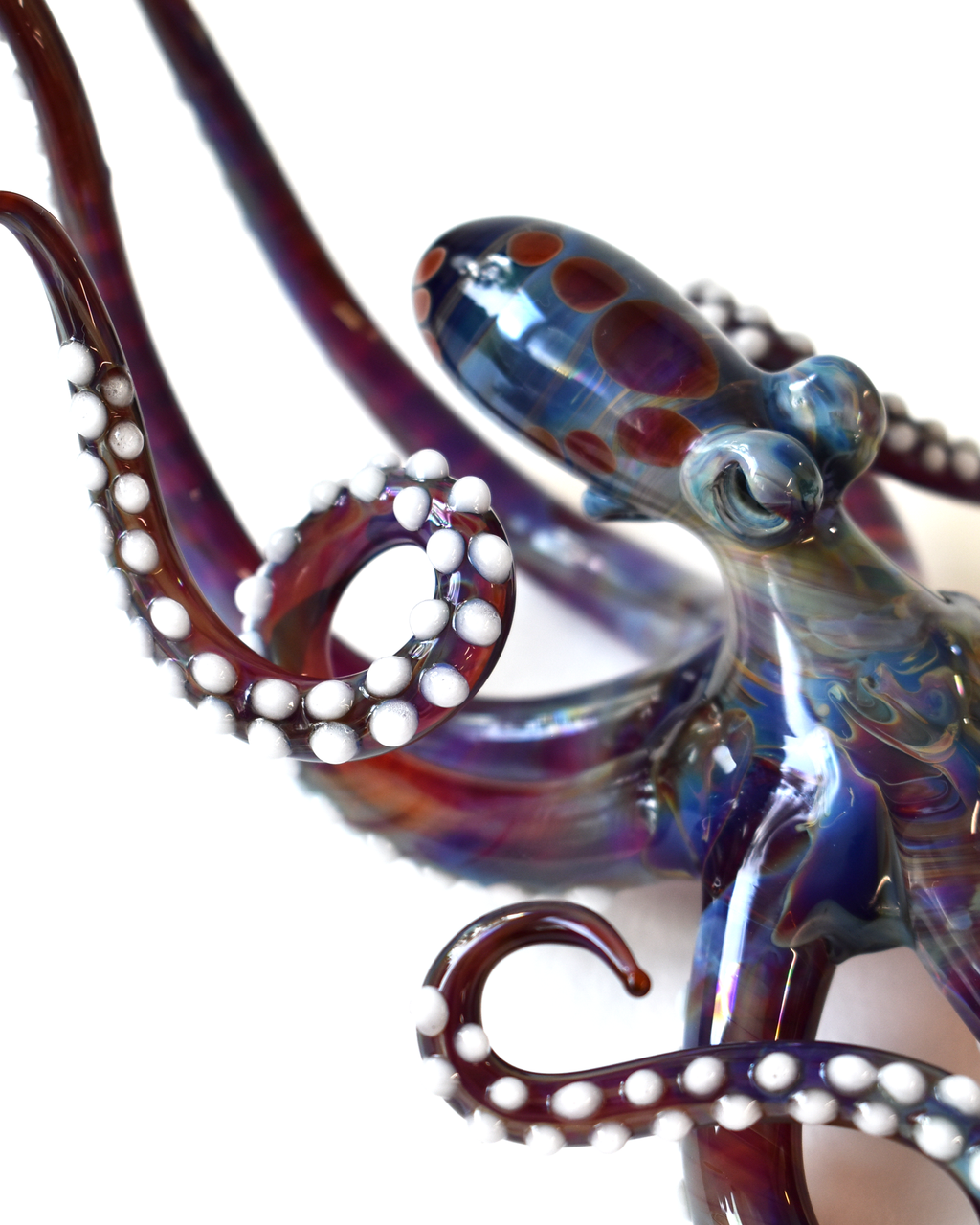 'Octopus' Glass Sculpture