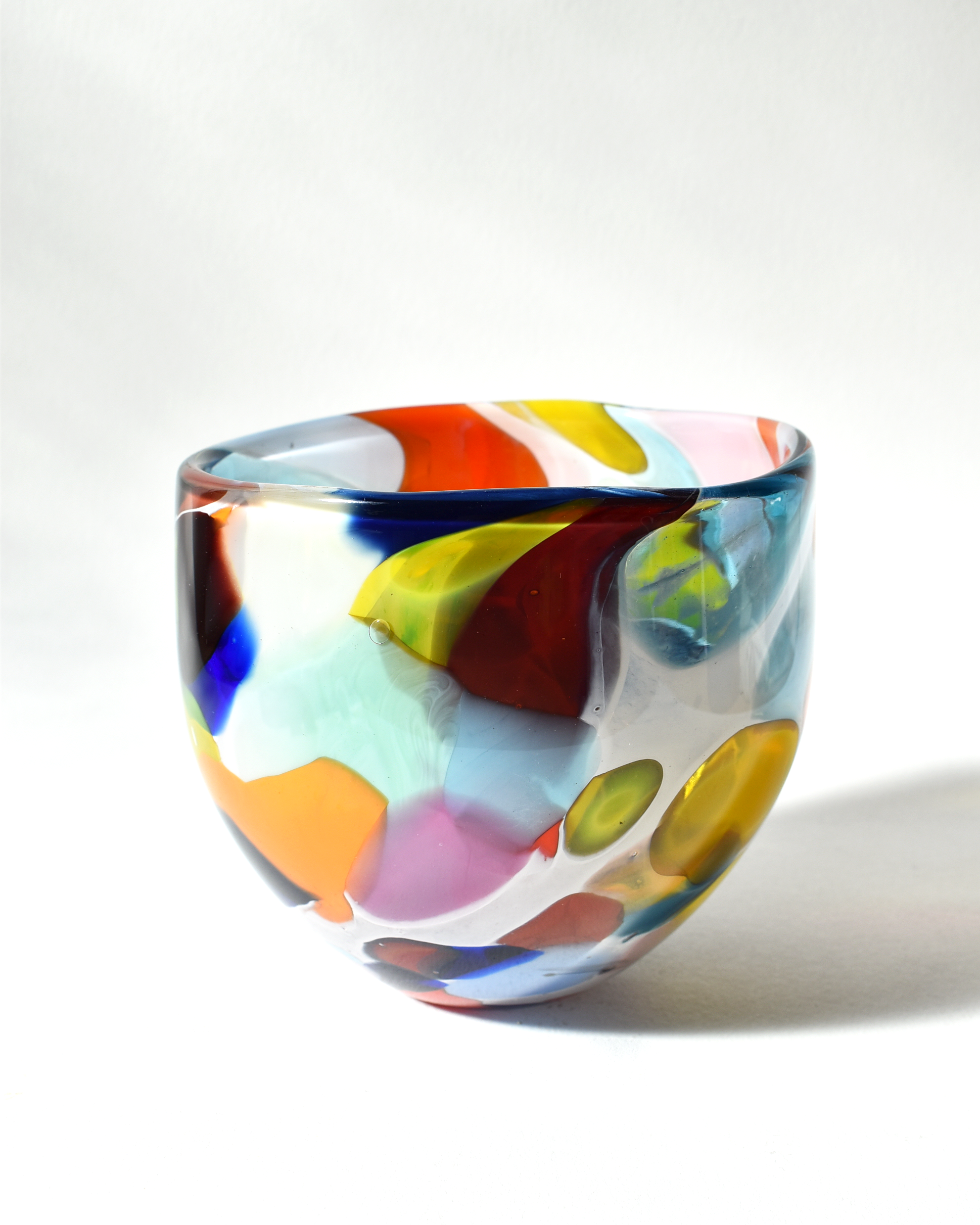 "Bold & Beautiful" Blown Glass Bowl (M)