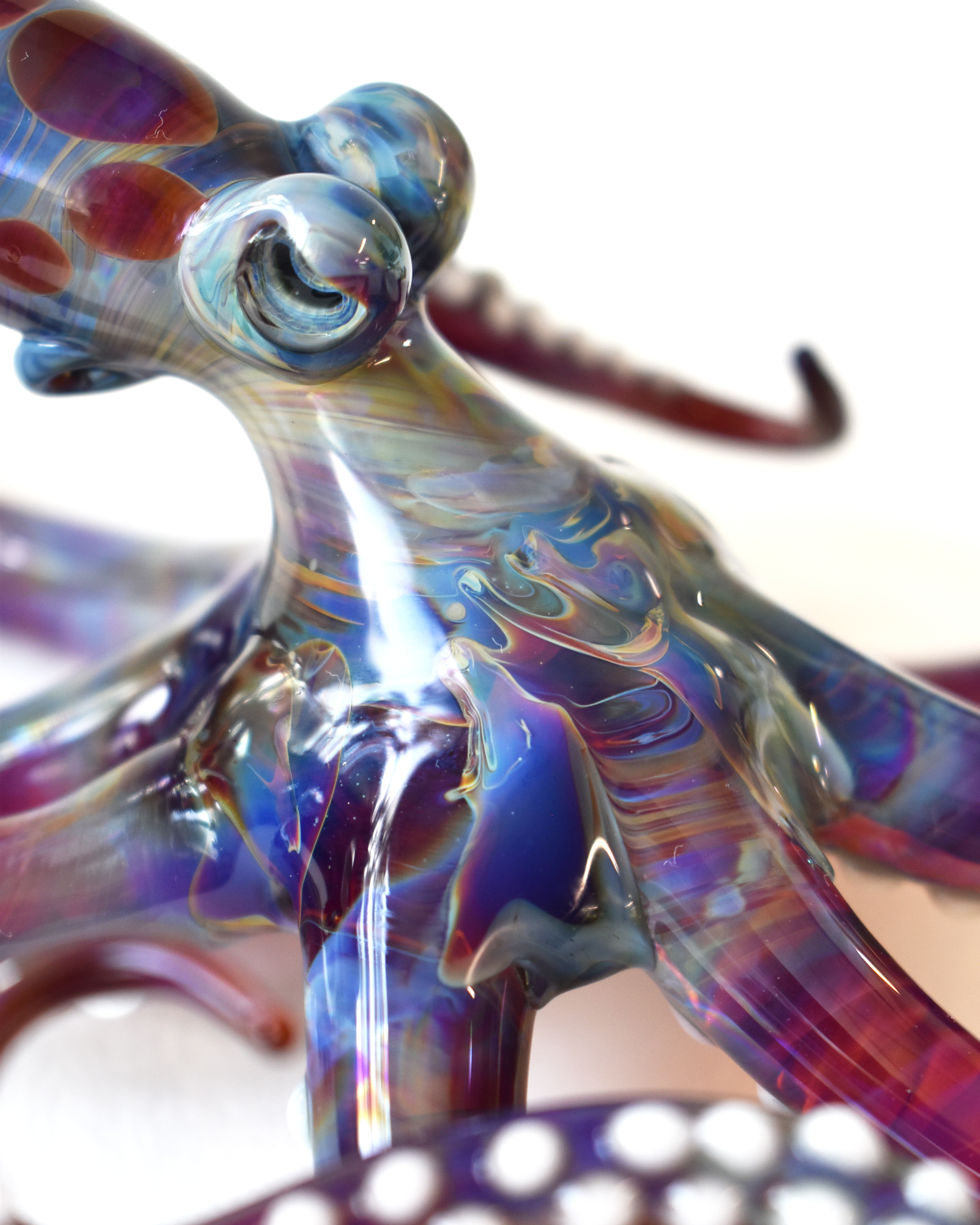 'Octopus' Glass Sculpture