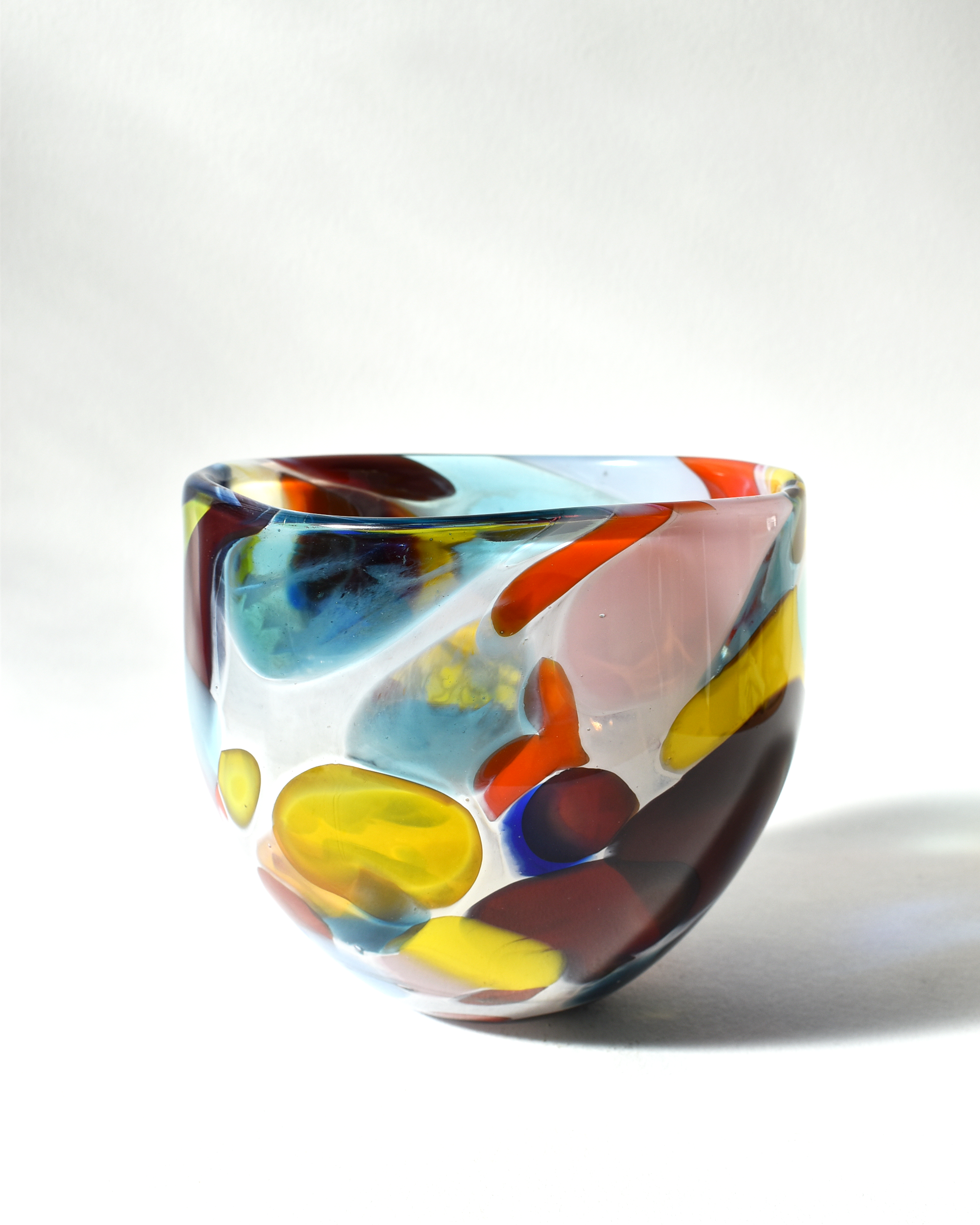 "Bold & Beautiful" Blown Glass Bowl (M)