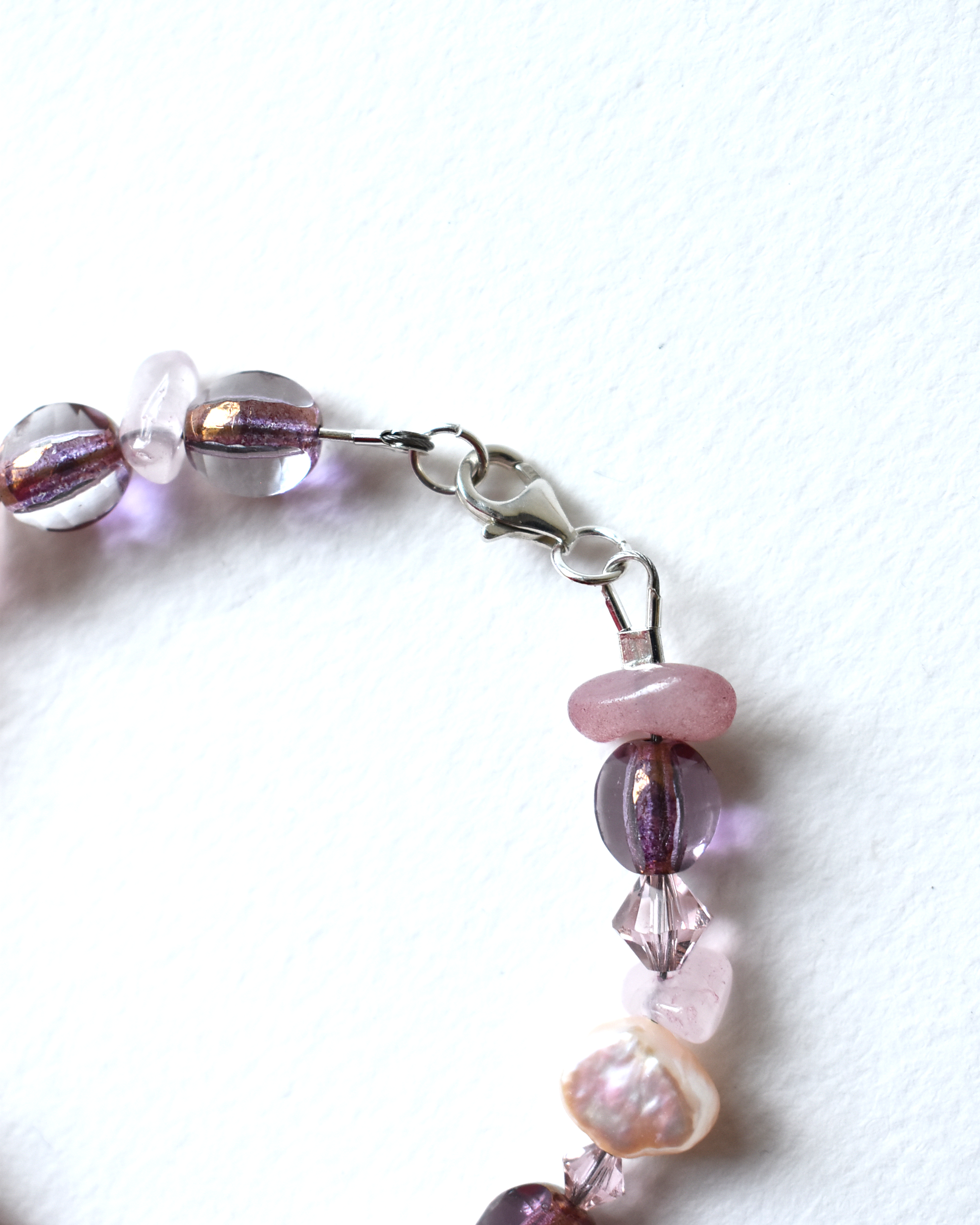 Soft Pink Freshwater Pearl Bracelet