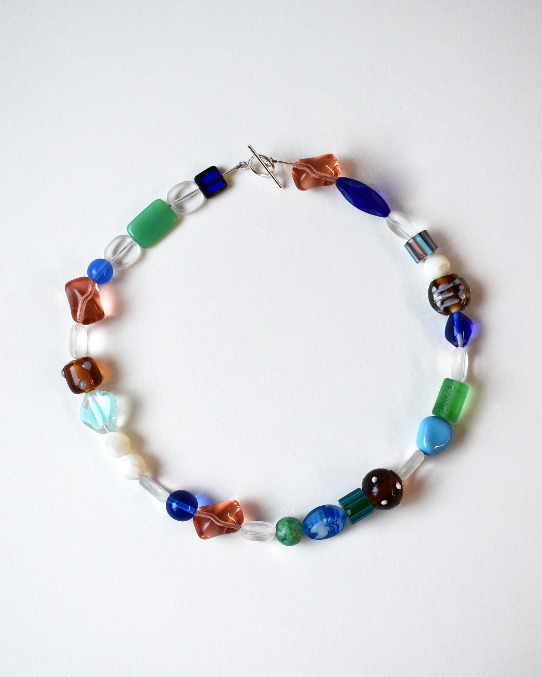 Colourful Glass Beaded Necklace
