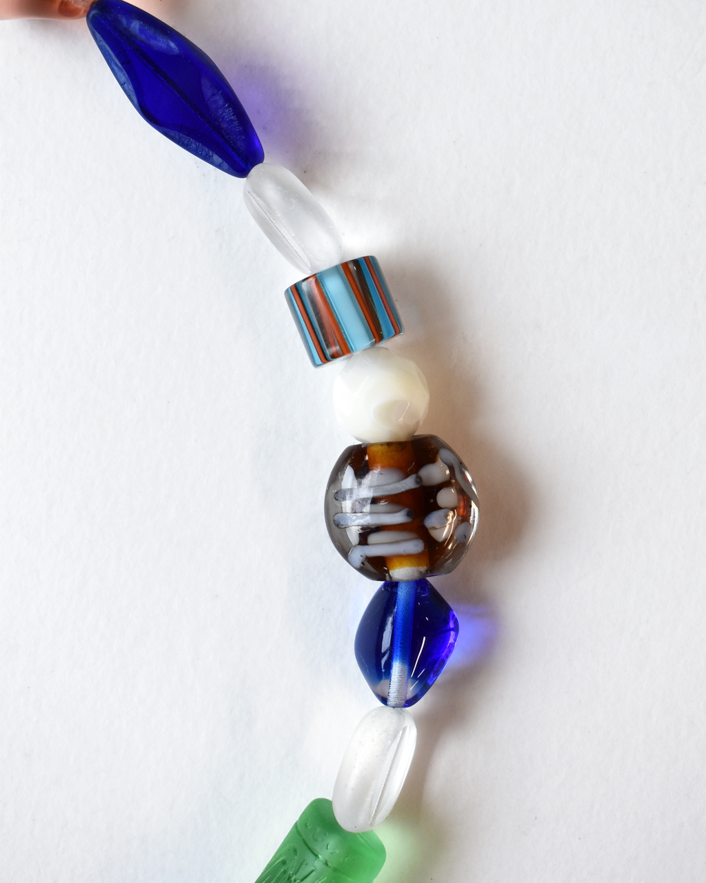 Colourful Glass Beaded Necklace