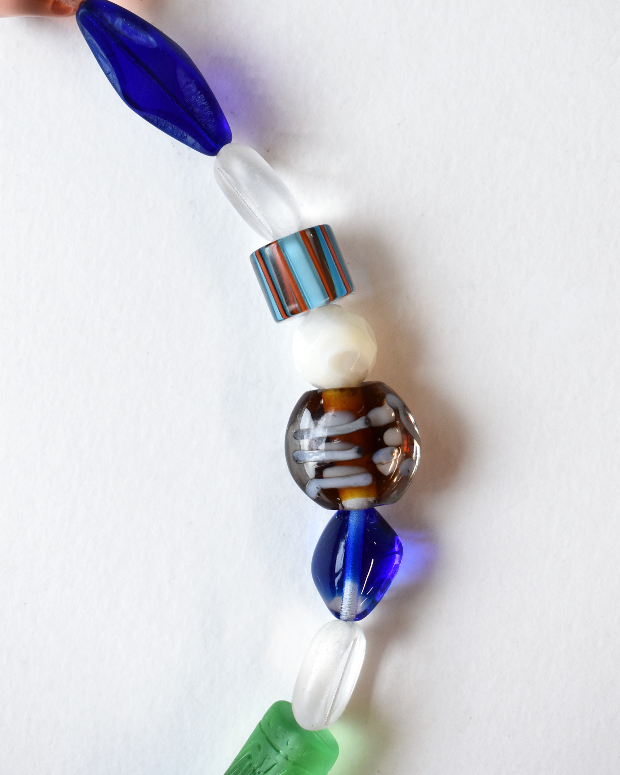 Colourful Glass Beaded Necklace