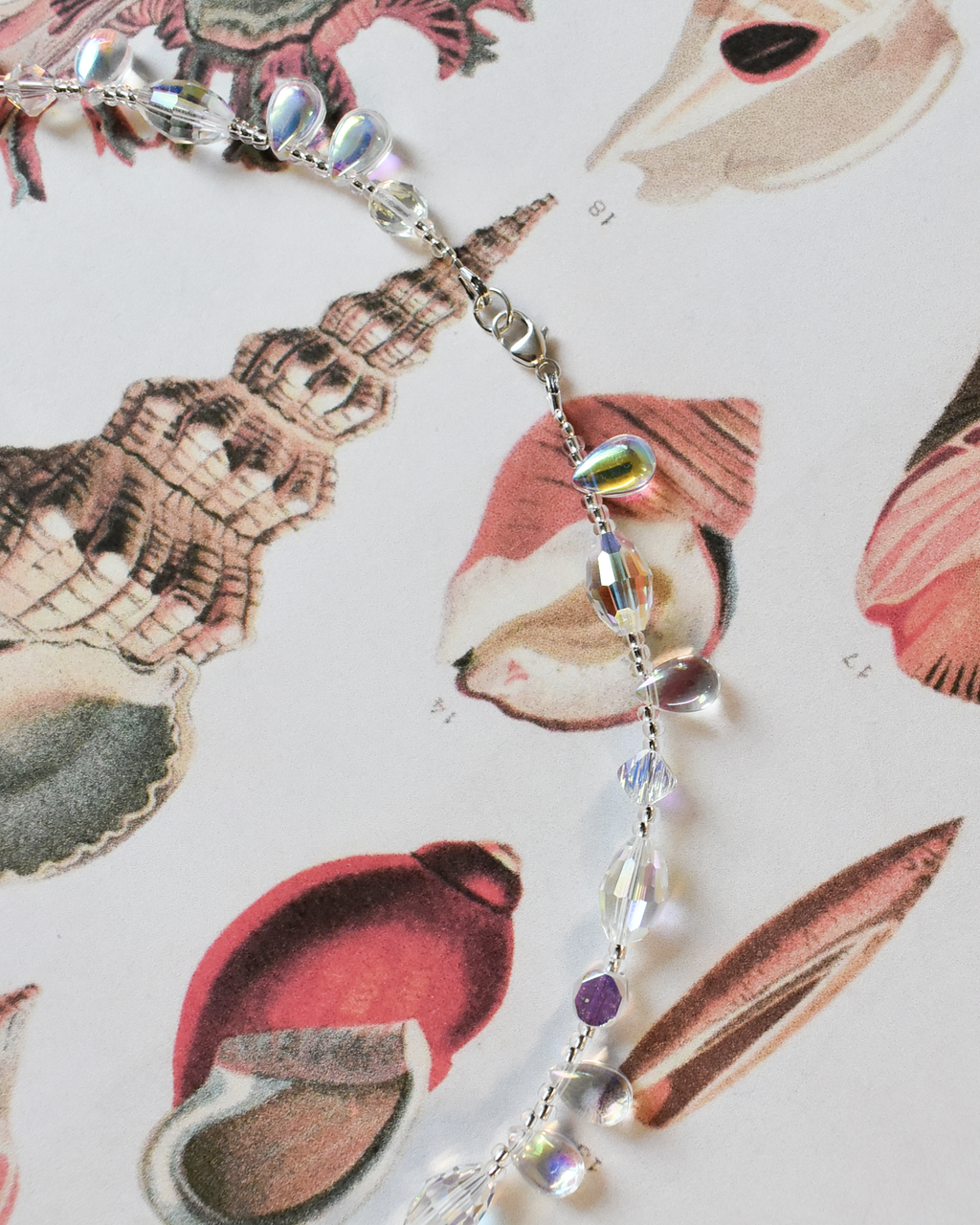 'Luminous Iridescence' Bead Necklace
