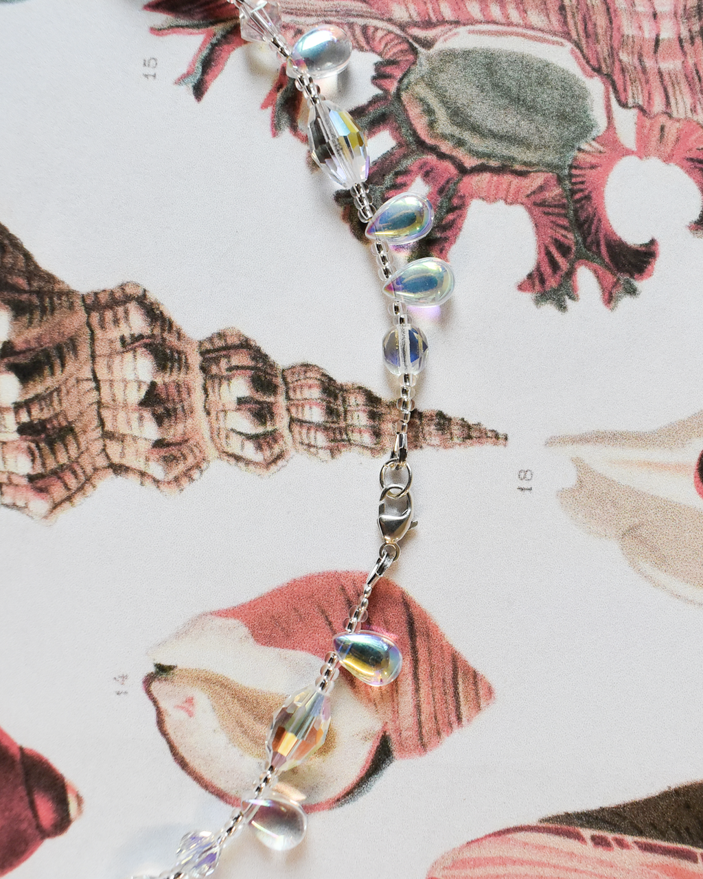 'Luminous Iridescence' Bead Necklace