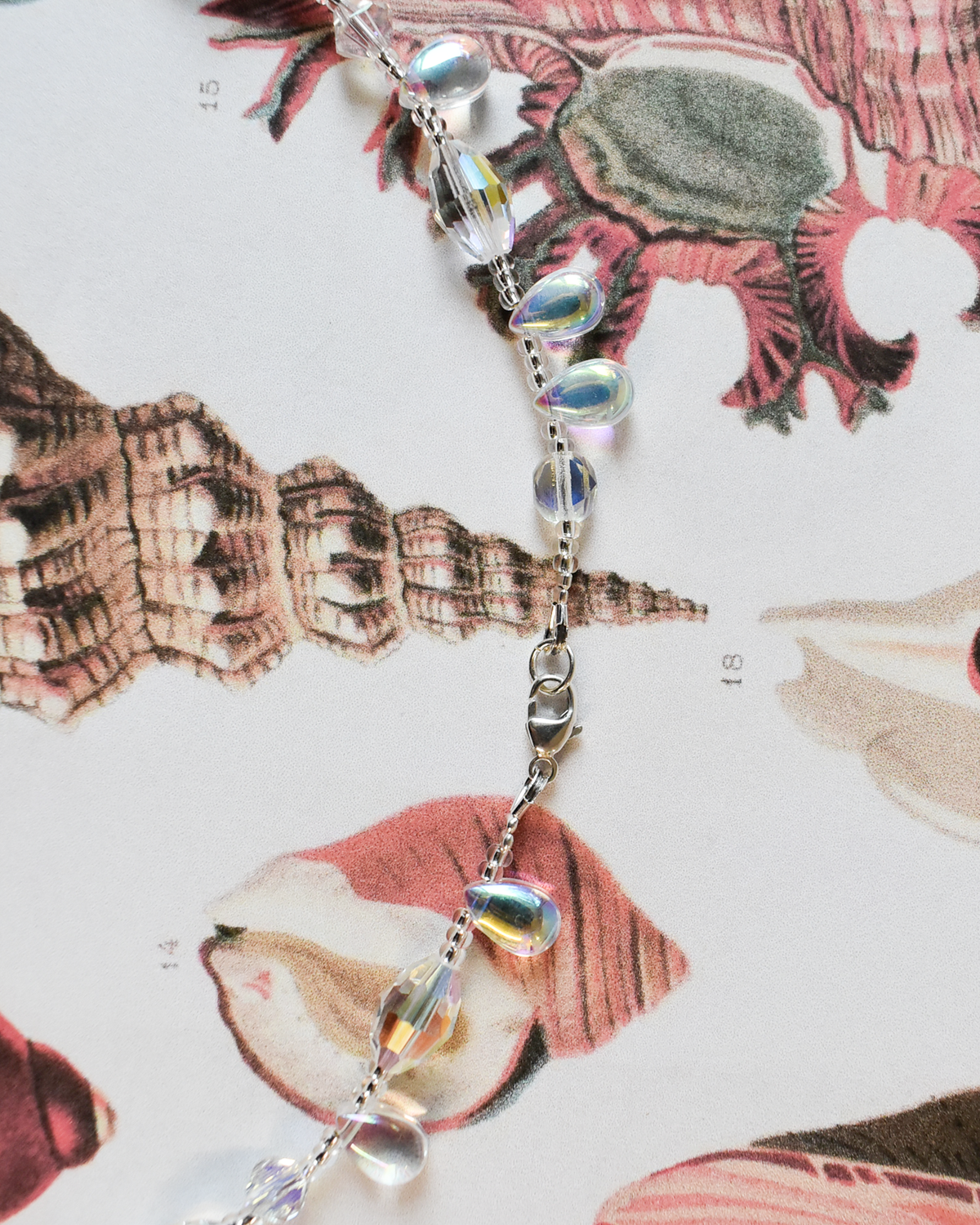 'Luminous Iridescence' Bead Necklace