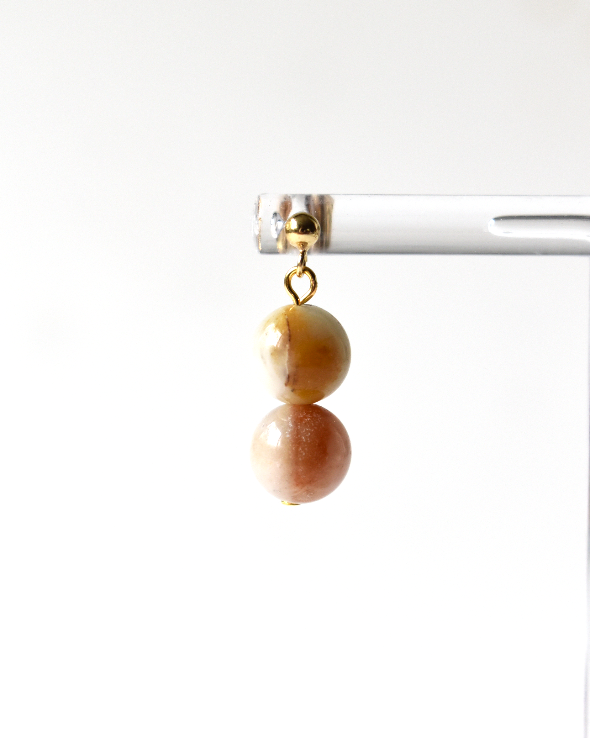 Amazonite Crystal Drop Earrings