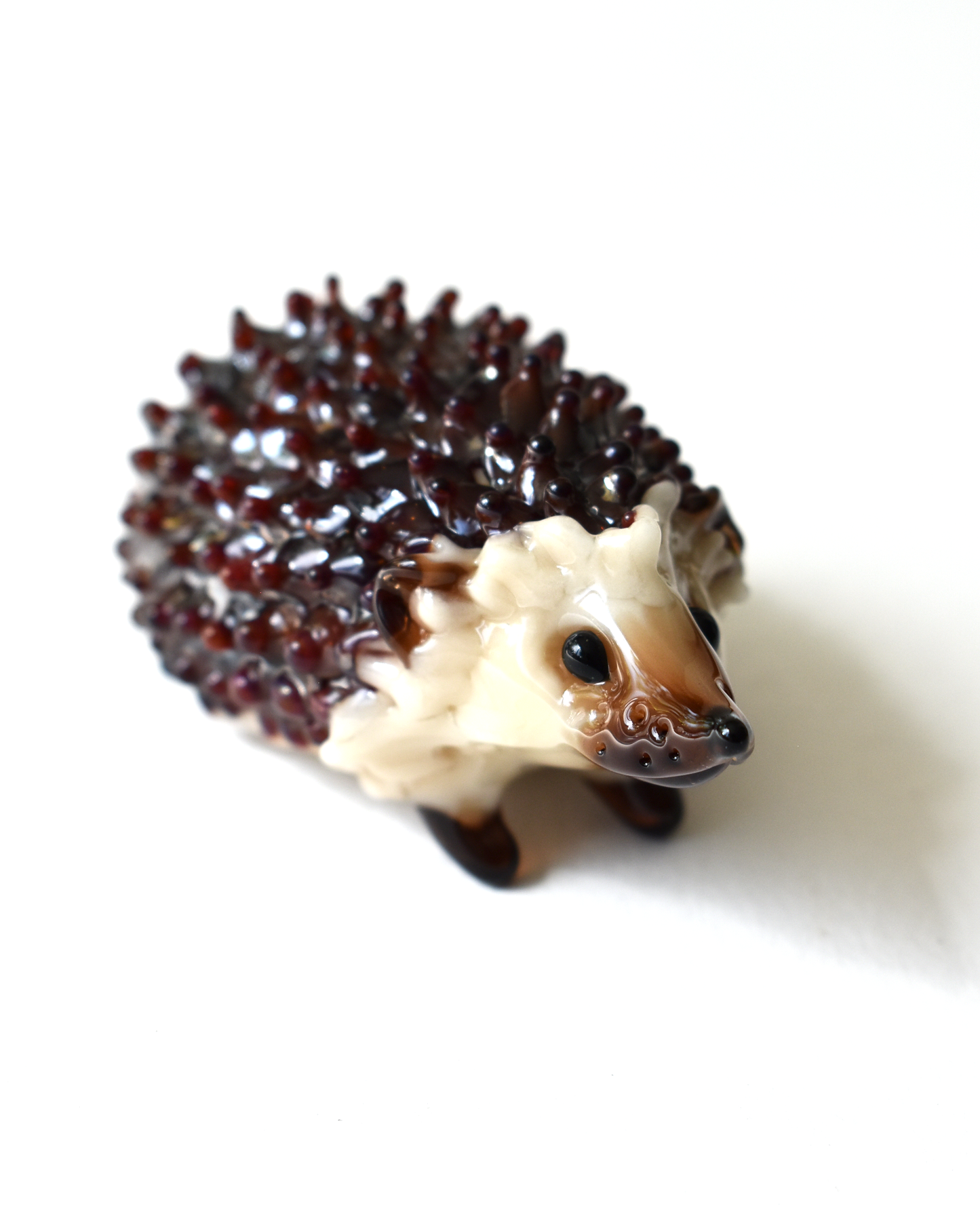 'Hedgehog' Glass Sculpture