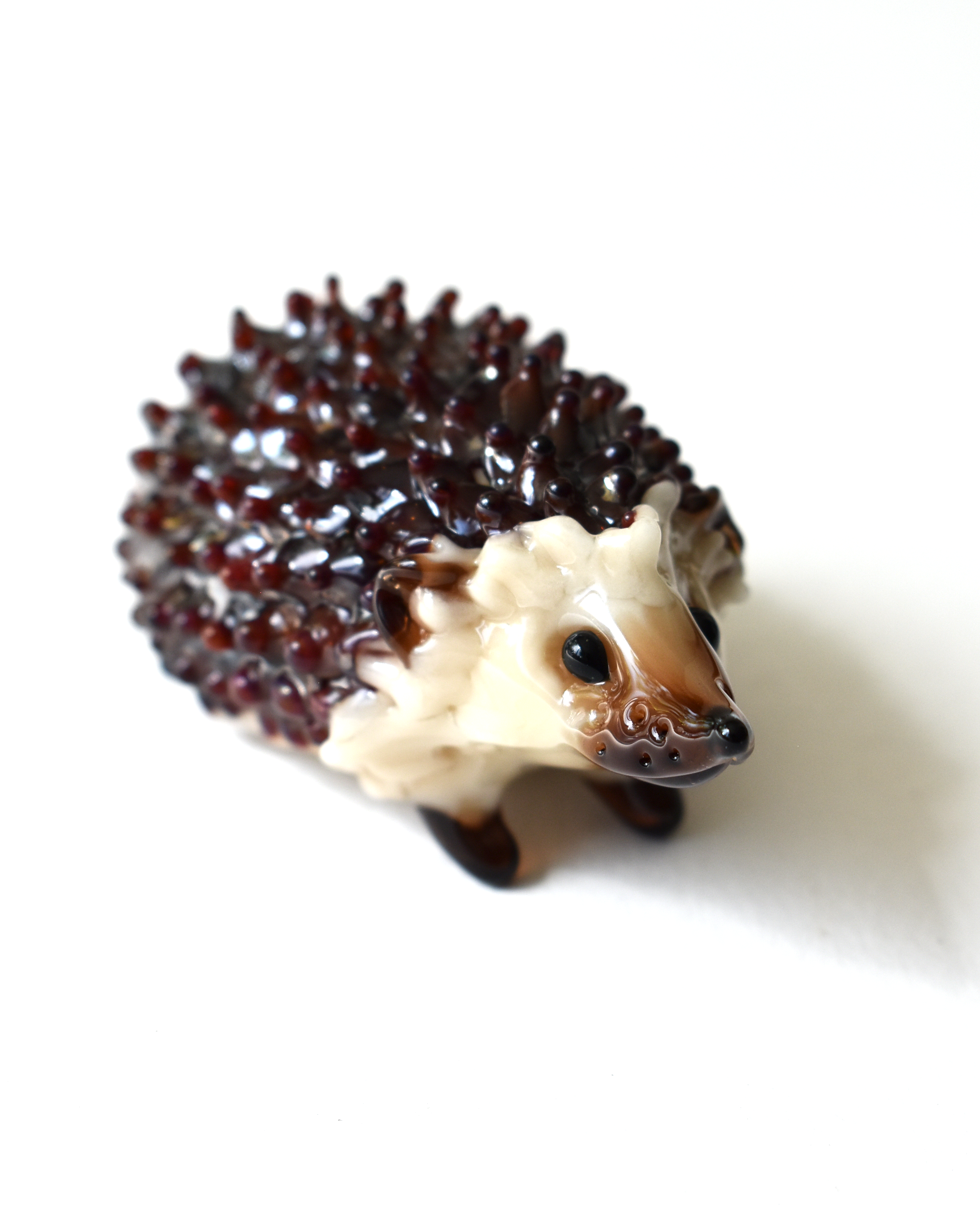 'Hedgehog' Glass Sculpture