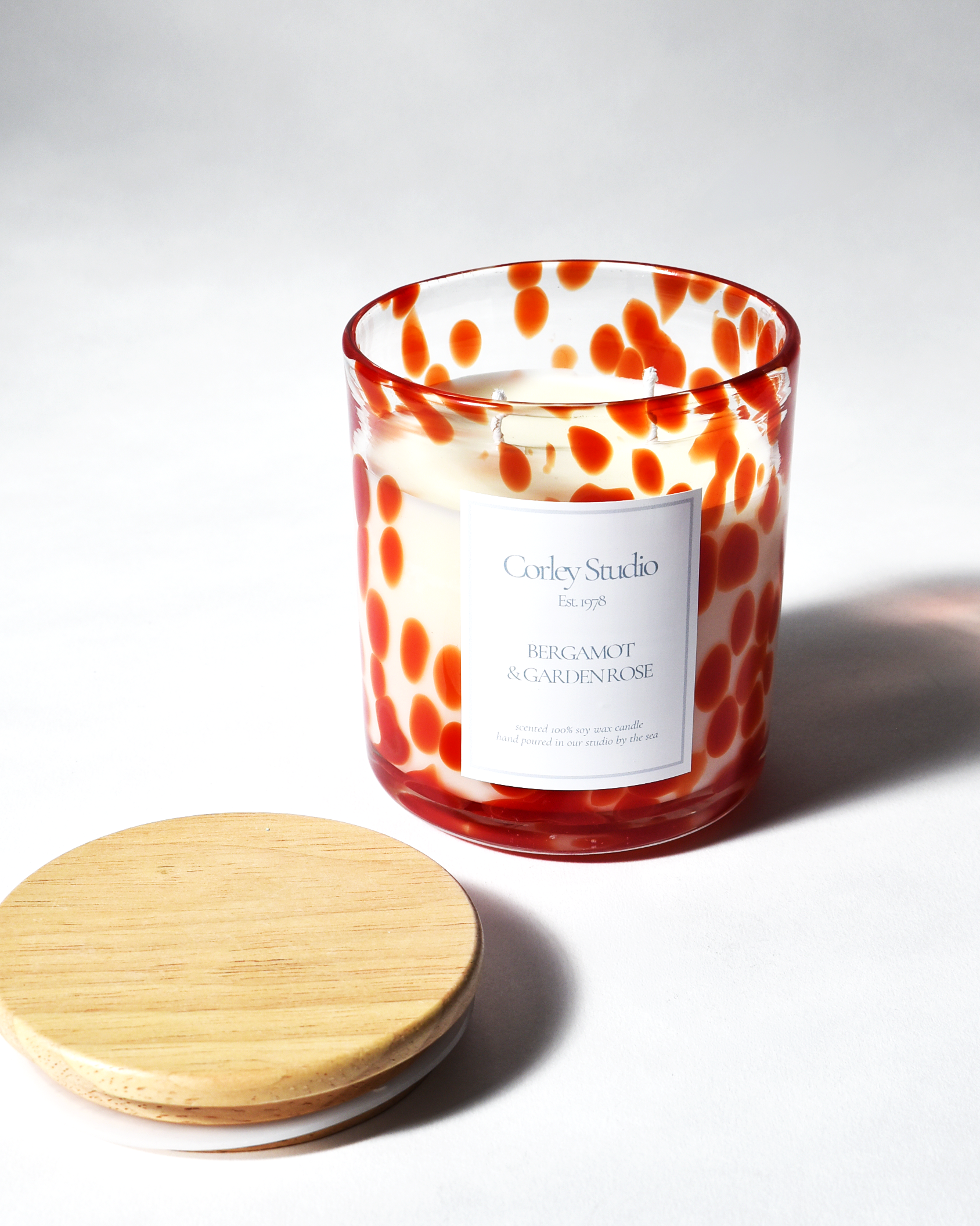 Bergamot & Garden Rose Candle (Large)