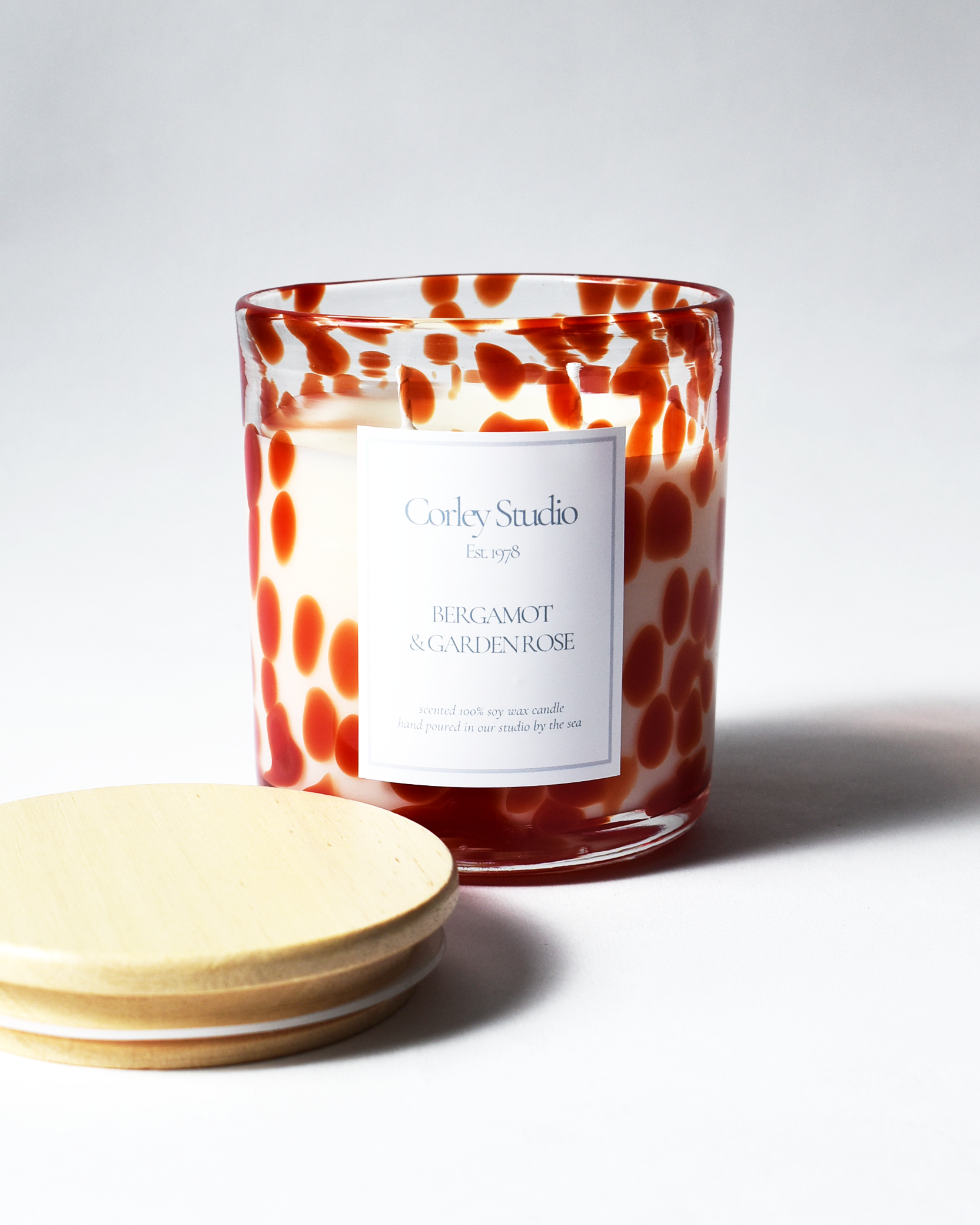 Bergamot & Garden Rose Candle (Large)